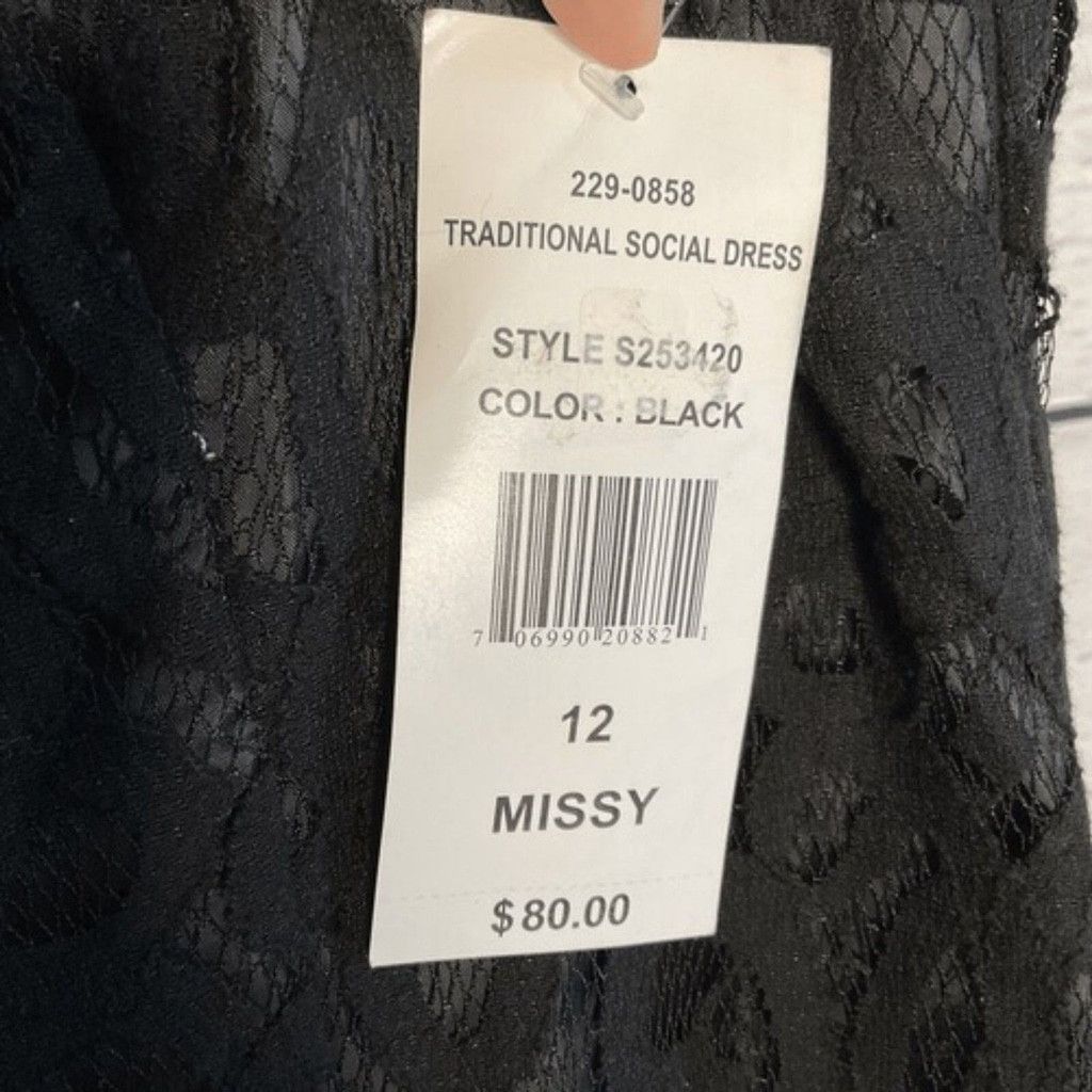 Other NWT Scarlett Nite Lace Little Cocktail Party Dress Women 12 Size XL / US 12-14 / IT 48-50 - 4 Thumbnail