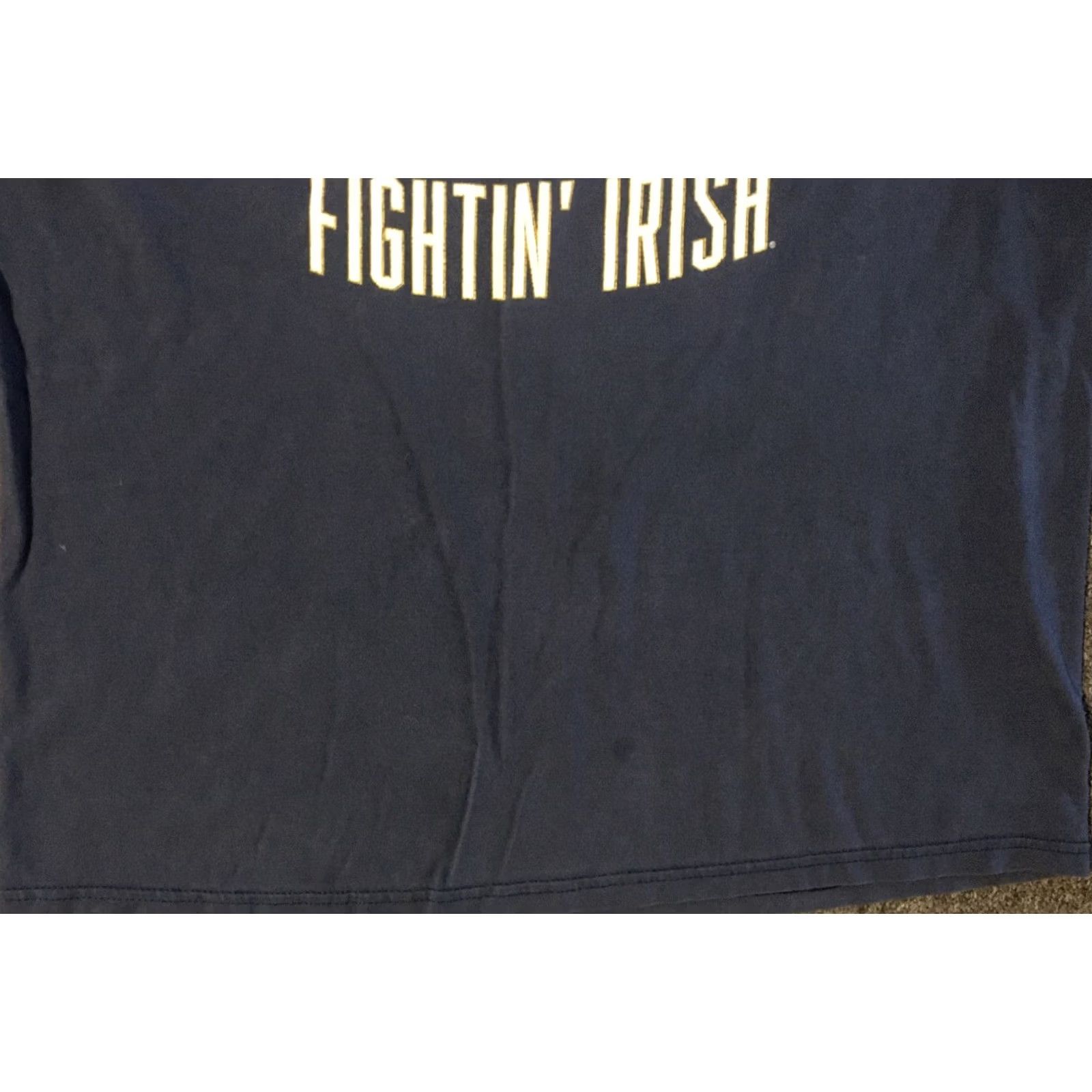 Vintage VINTAGE Notre Dame College Distressed Long Sleeve Shirt L Blue Men T-Shirt 90s Grunge USA Size US L / EU 52-54 / 3 - 5 Thumbnail