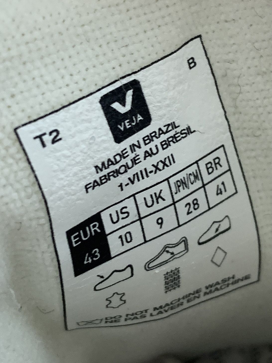 Veja Campo chrome-free leather Size US 10 / EU 43 - 3 Thumbnail