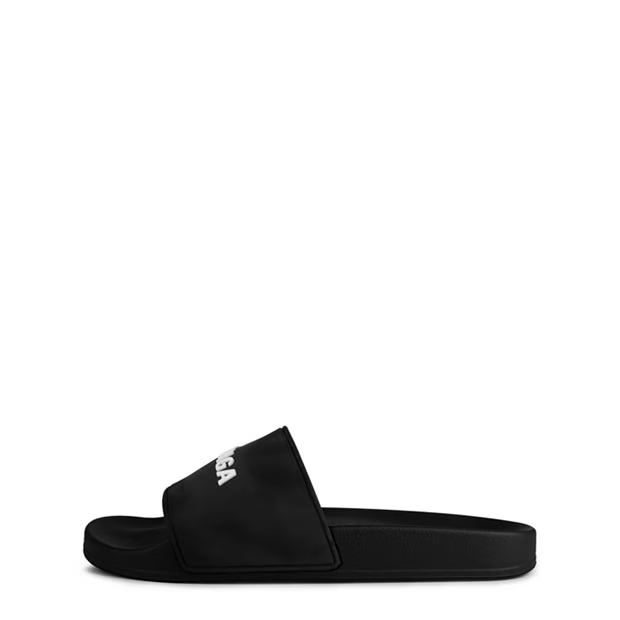 Balenciaga Logo Sliders Size US 12 / EU 45 - 3 Thumbnail