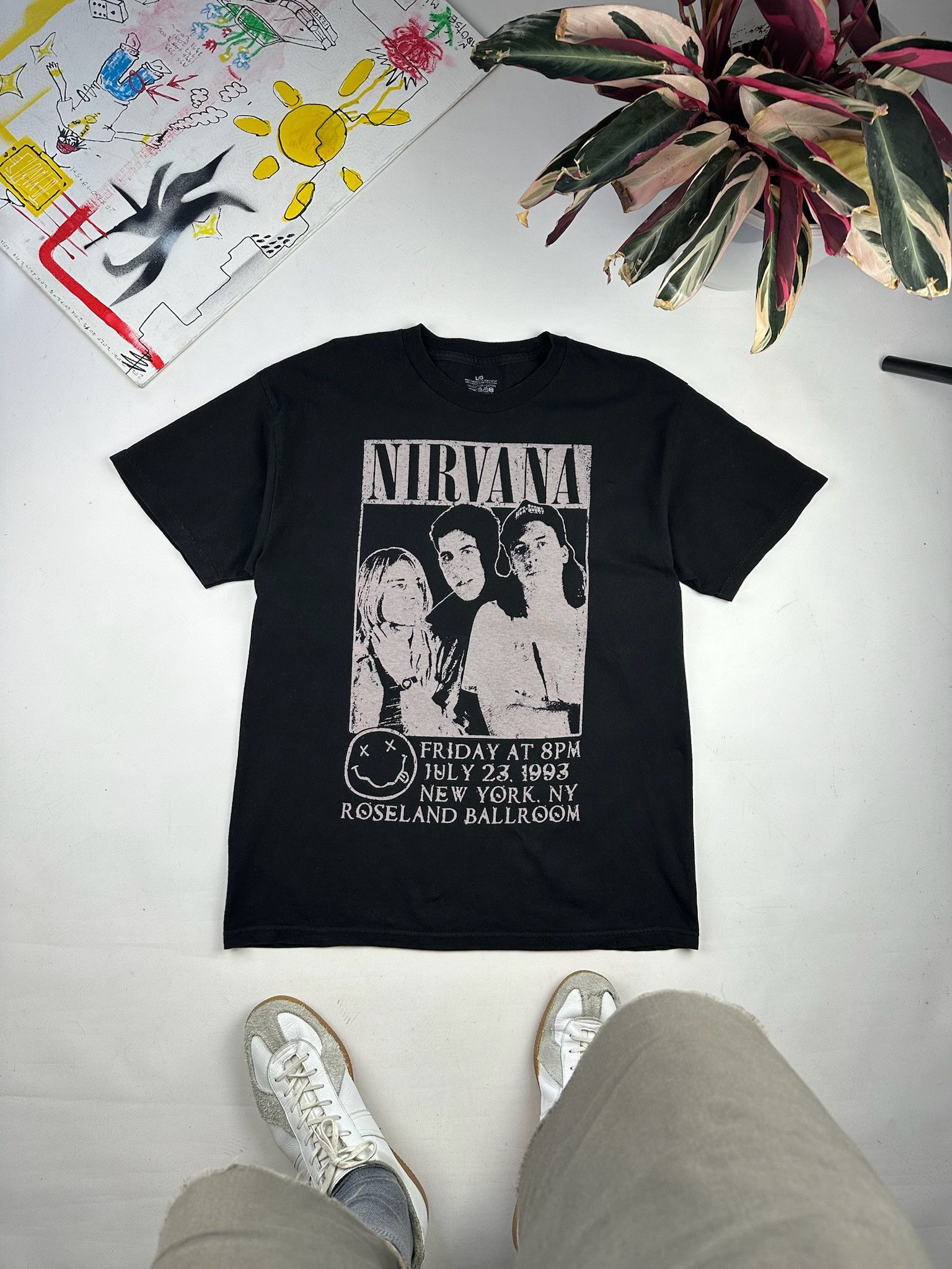 Nirvana Vintage Nirvana T-Shirt Size US L / EU 52-54 / 3 - 1 Thumbnail