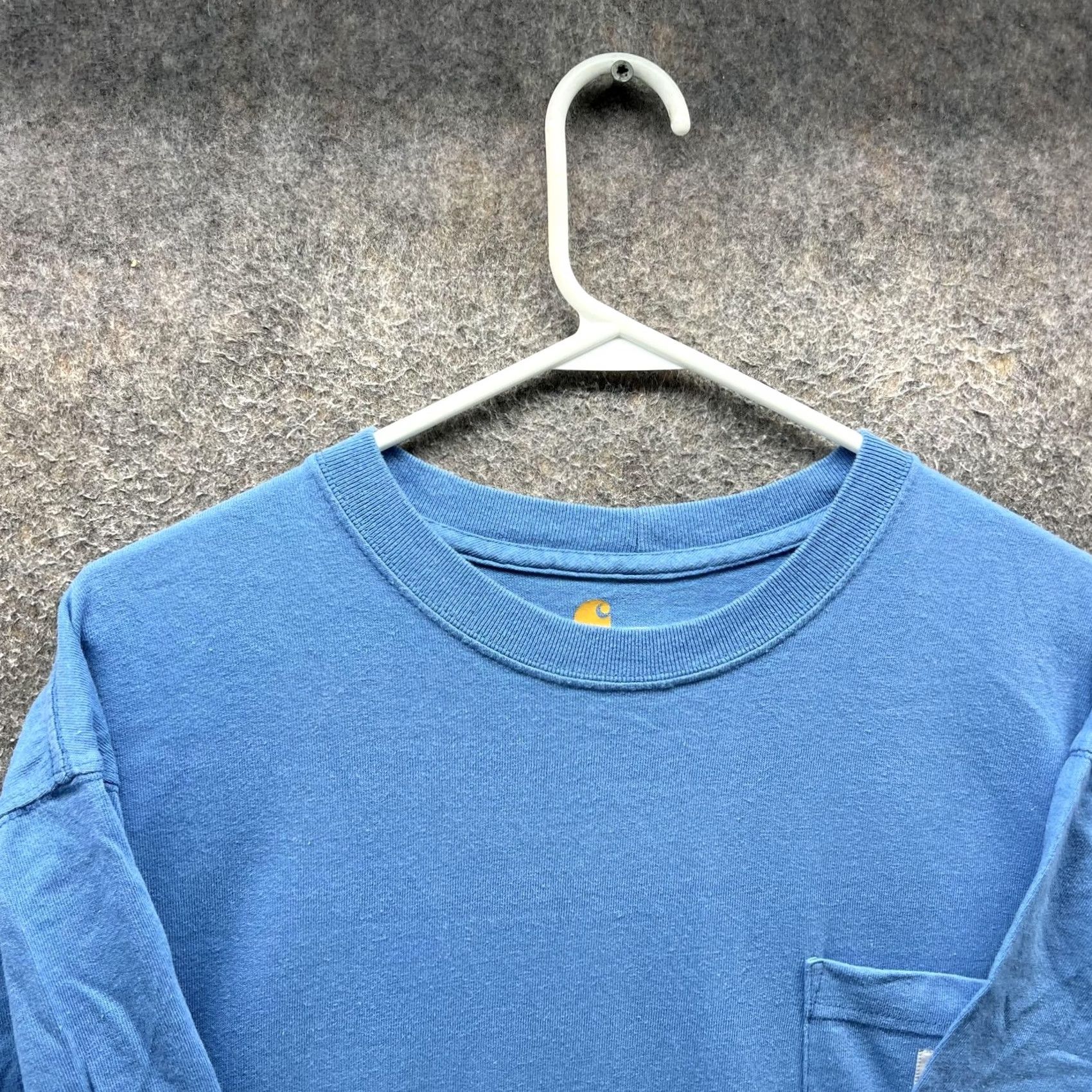 Carhartt Carhartt Shirt Mens Large Blue K87 Pocket Tagless Workwear Crewneck Tee Size US L / EU 52-54 / 3 - 5 Thumbnail