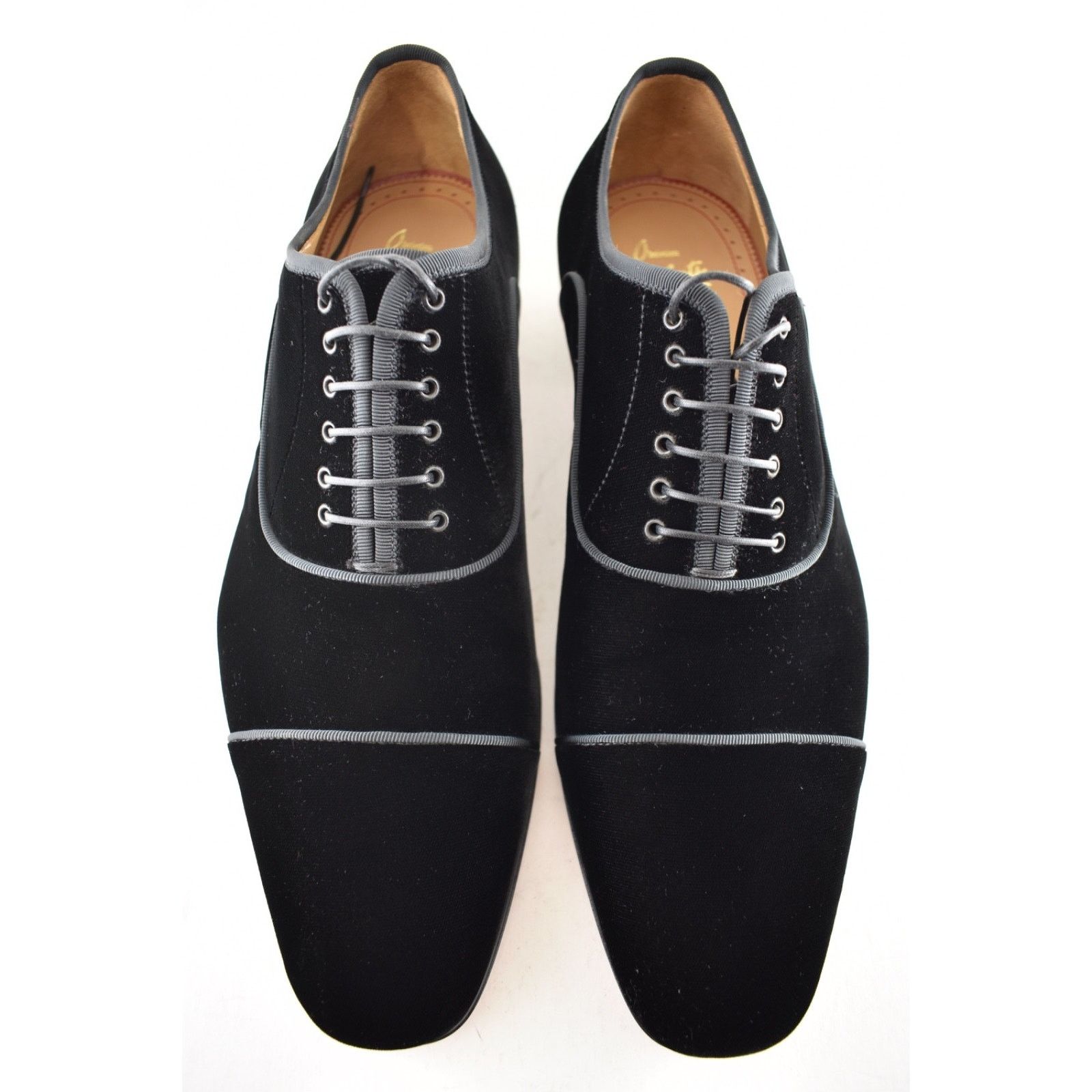 Christian Louboutin Christian Louboutin Flat Velvet Oxford Dress Loafer 43 10 Size US 10 / EU 43 - 7 Thumbnail