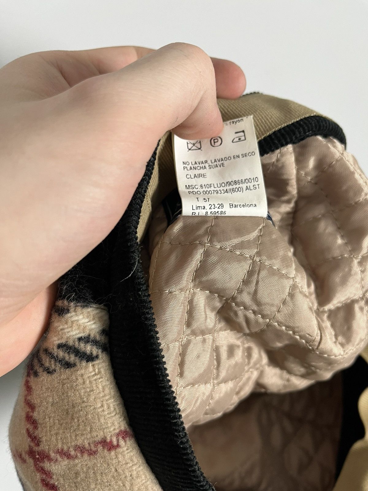 Burberry Vintage burberry hat y2k Size ONE SIZE - 8 Thumbnail