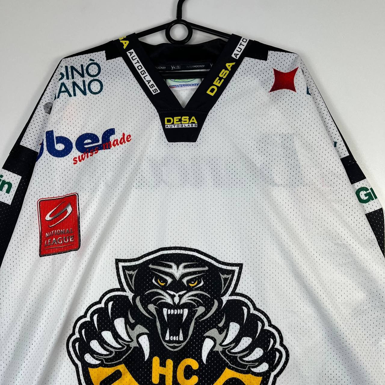 Other Hc Lugano 2005 2006 Home Hockey Jersey Swiss Nla Size XL Size US XL / EU 56 / 4 - 2 Thumbnail