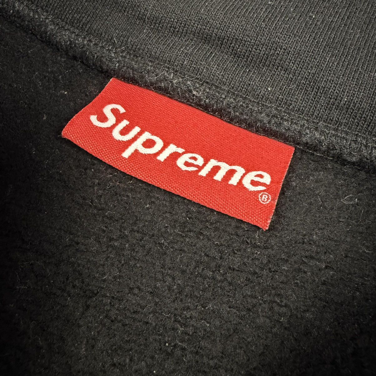 Supreme Supreme Leopard Panel Half ‘Black’ Zip Sweatshirt Size US L / EU 52-54 / 3 - 6 Thumbnail
