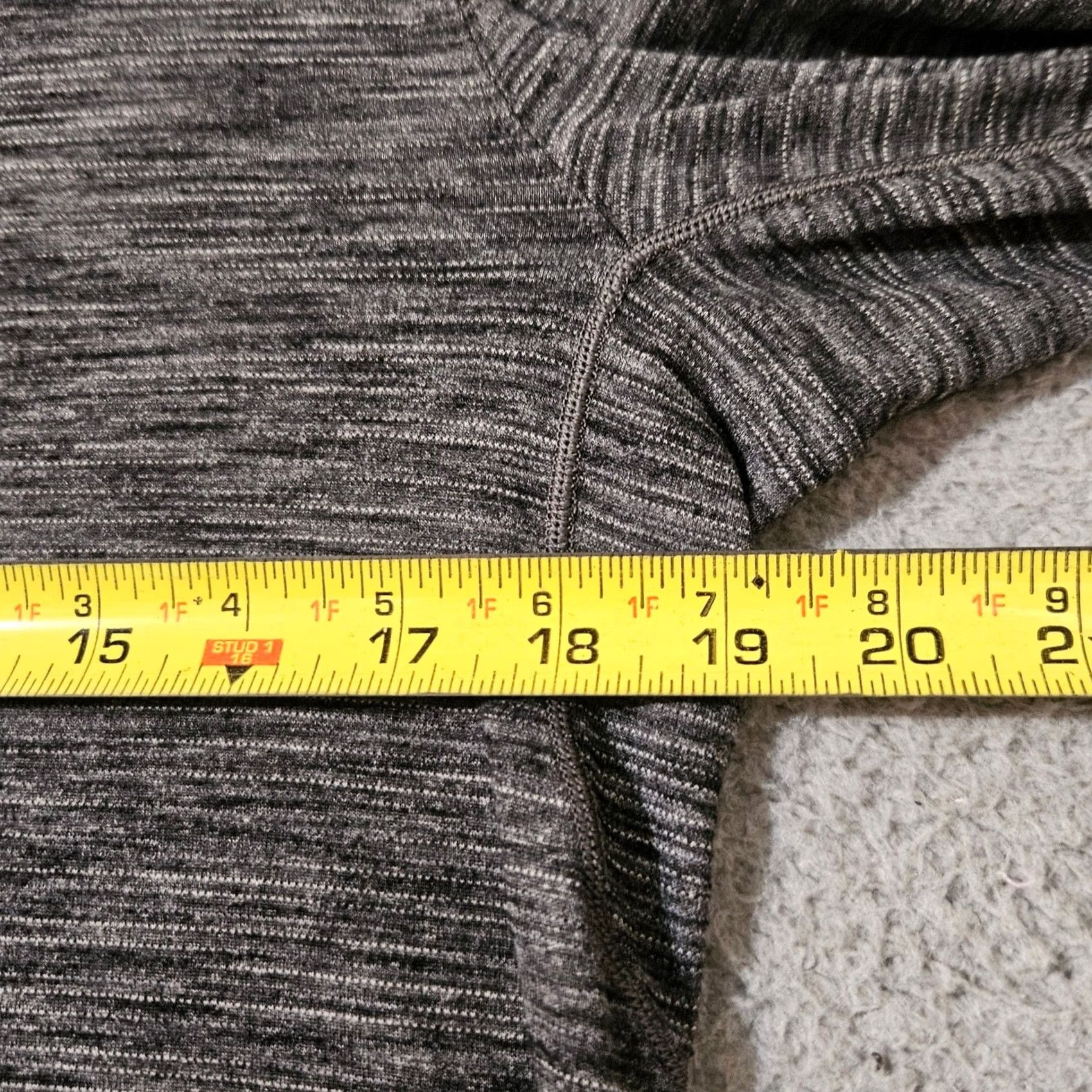 Lululemon Lululemon Metal Vent Tech Shirt Small Gray Long Sleeve Performance Stretch Mens Size US S / EU 44-46 / 1 - 7 Thumbnail