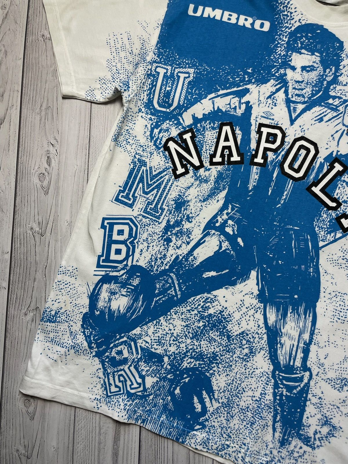 Other Vintage Maradona soccer tee big logo Y/K size L/XL Size US XL / EU 56 / 4 - 4 Thumbnail