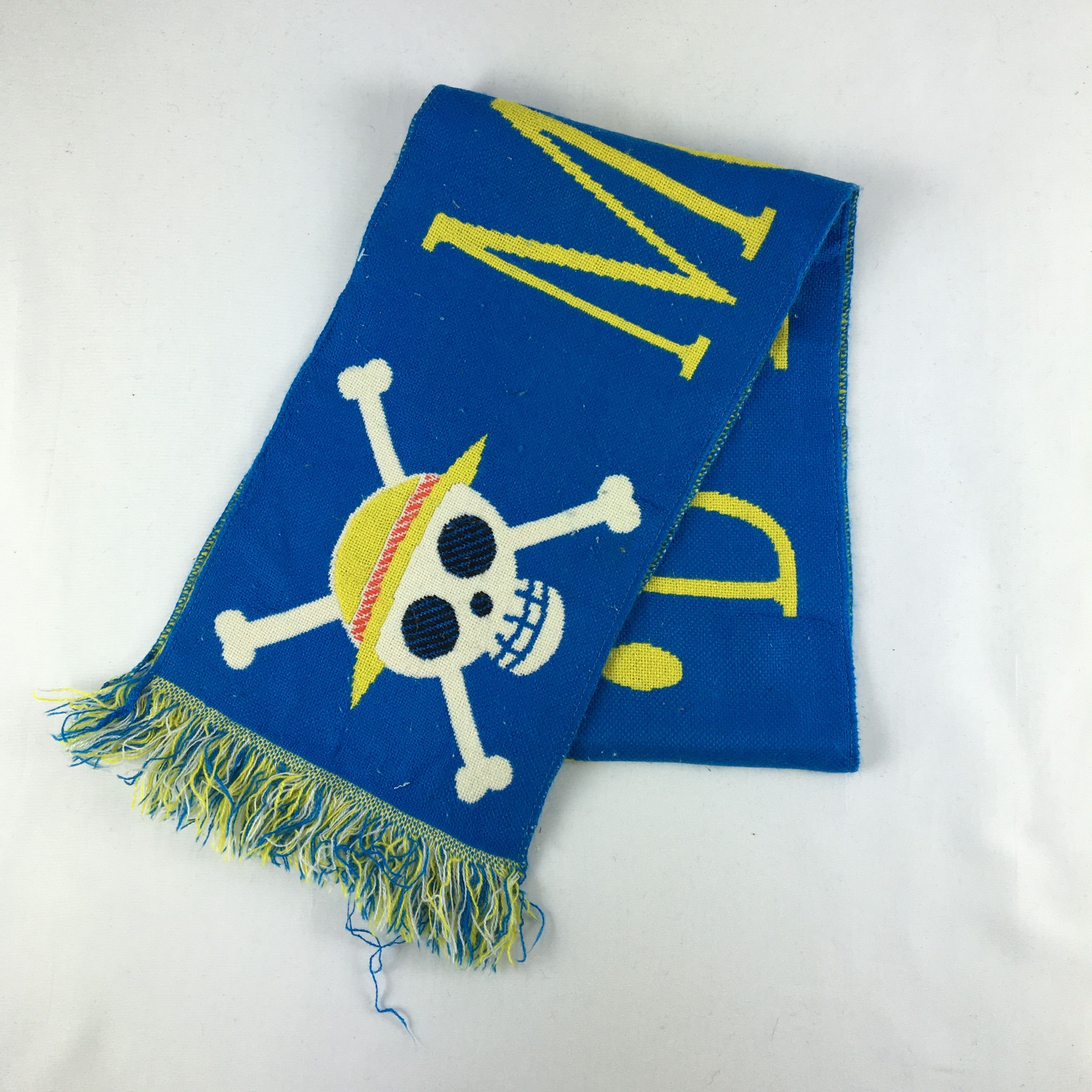Anime Vintage One Piece Scarf Muffler Wool Cashmere Scarves Size ONE SIZE - 2 Thumbnail