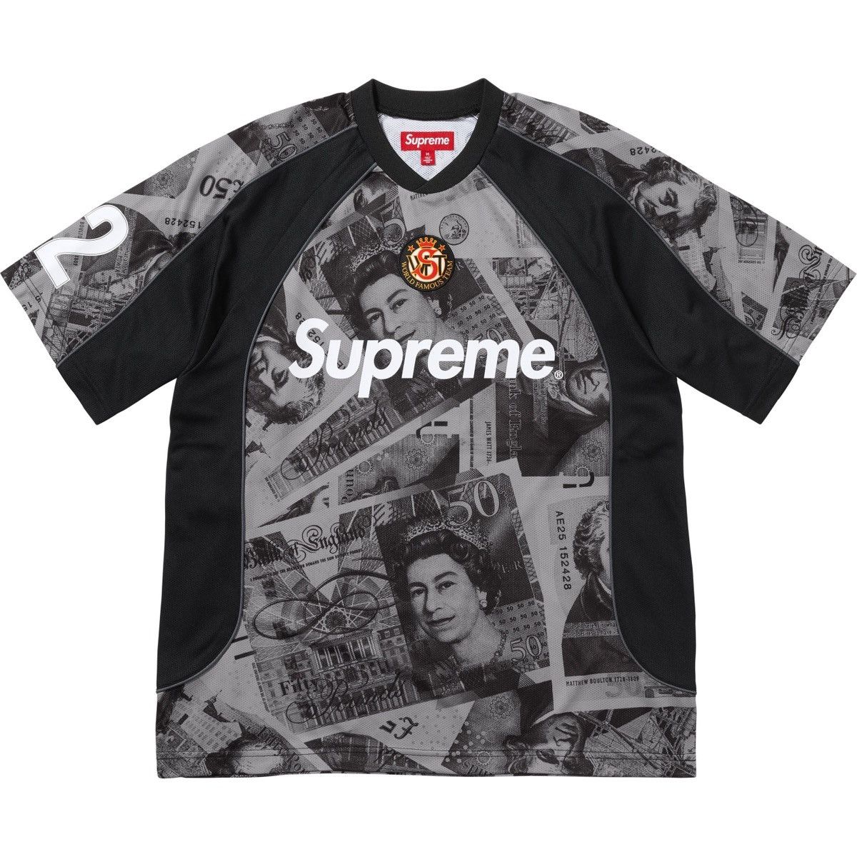 Supreme Floral Soccer Jersey | Grailed
