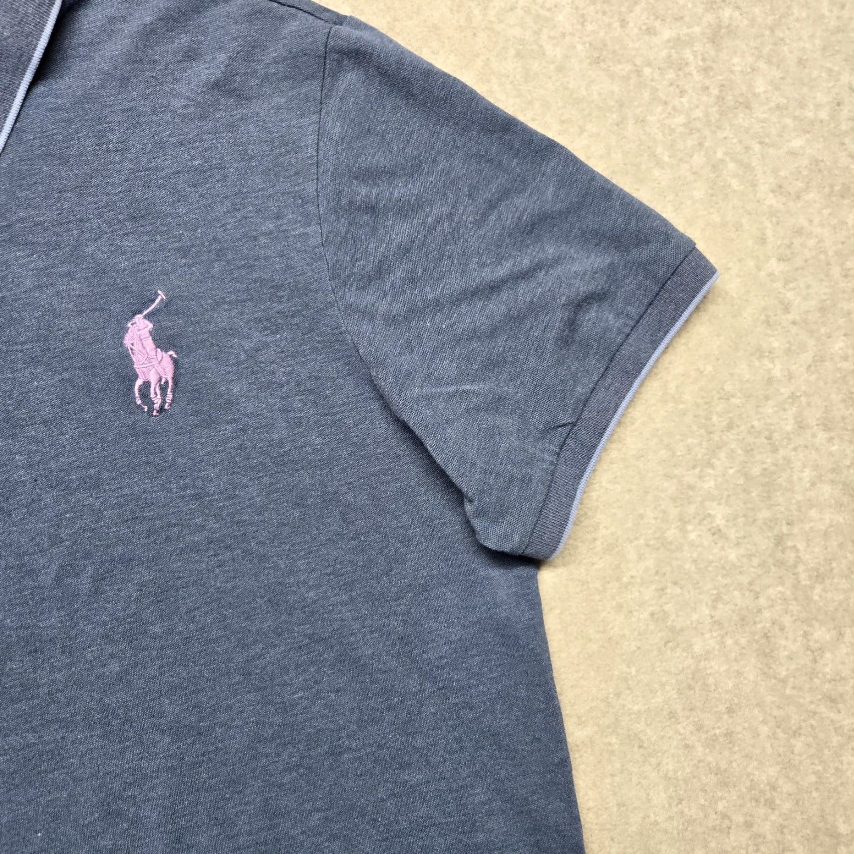 Polo Ralph Lauren Polo Ralph Lauren Polo Shirt Mens XL Blue Pro Fit Big Pony Golf Casual Shirt Size US XL / EU 56 / 4 - 5 Thumbnail