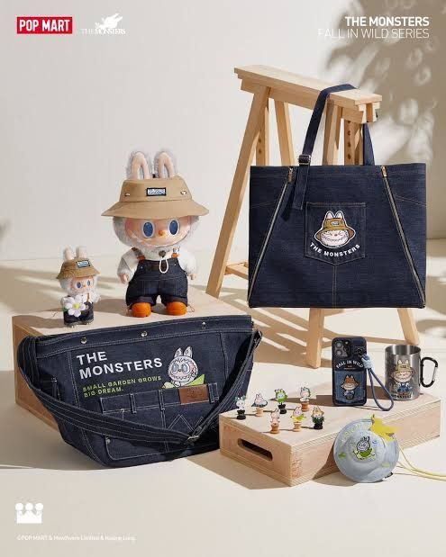 POP MART POP MART - Labubu Denim Bag Size ONE SIZE - 6 Thumbnail