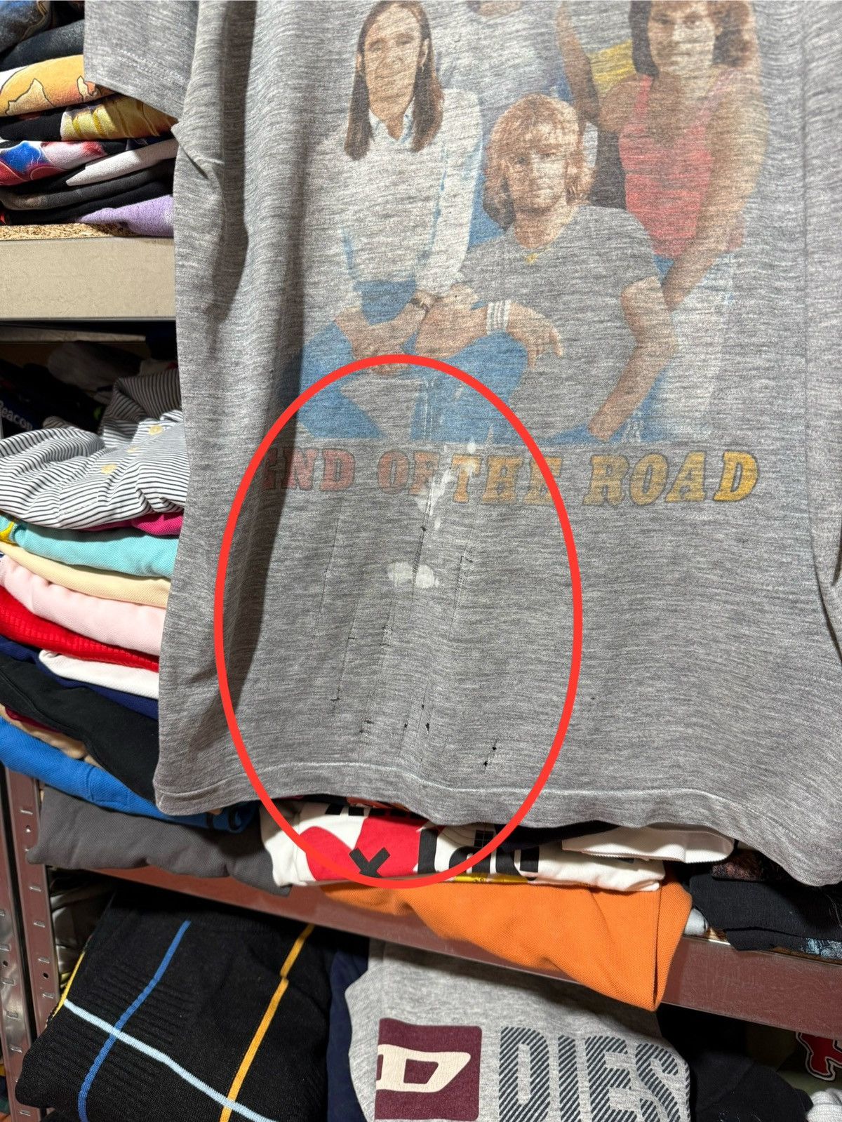 Band Tees × Vintage Vintage Status Quo End Of The Road Tour 1984 T-Shirt Y2K Size US L / EU 52-54 / 3 - 6 Thumbnail