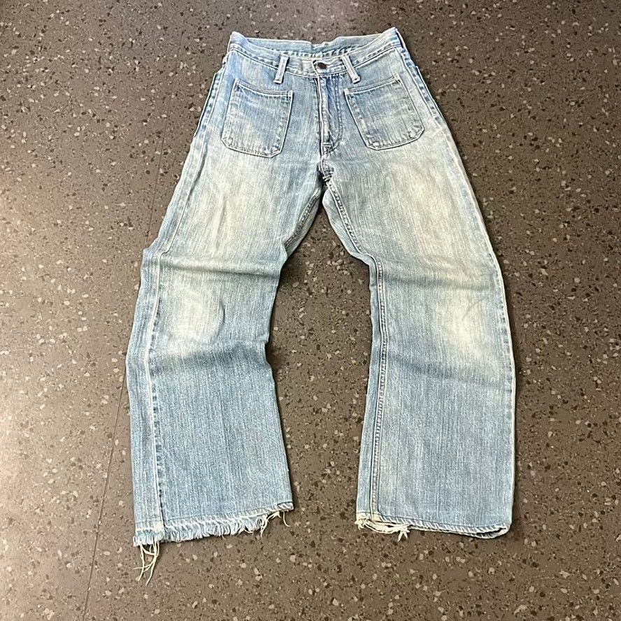 Kapital Kapital Denim Jeans Light Wash Distressed Size US 32 / EU 48 - 2 Thumbnail