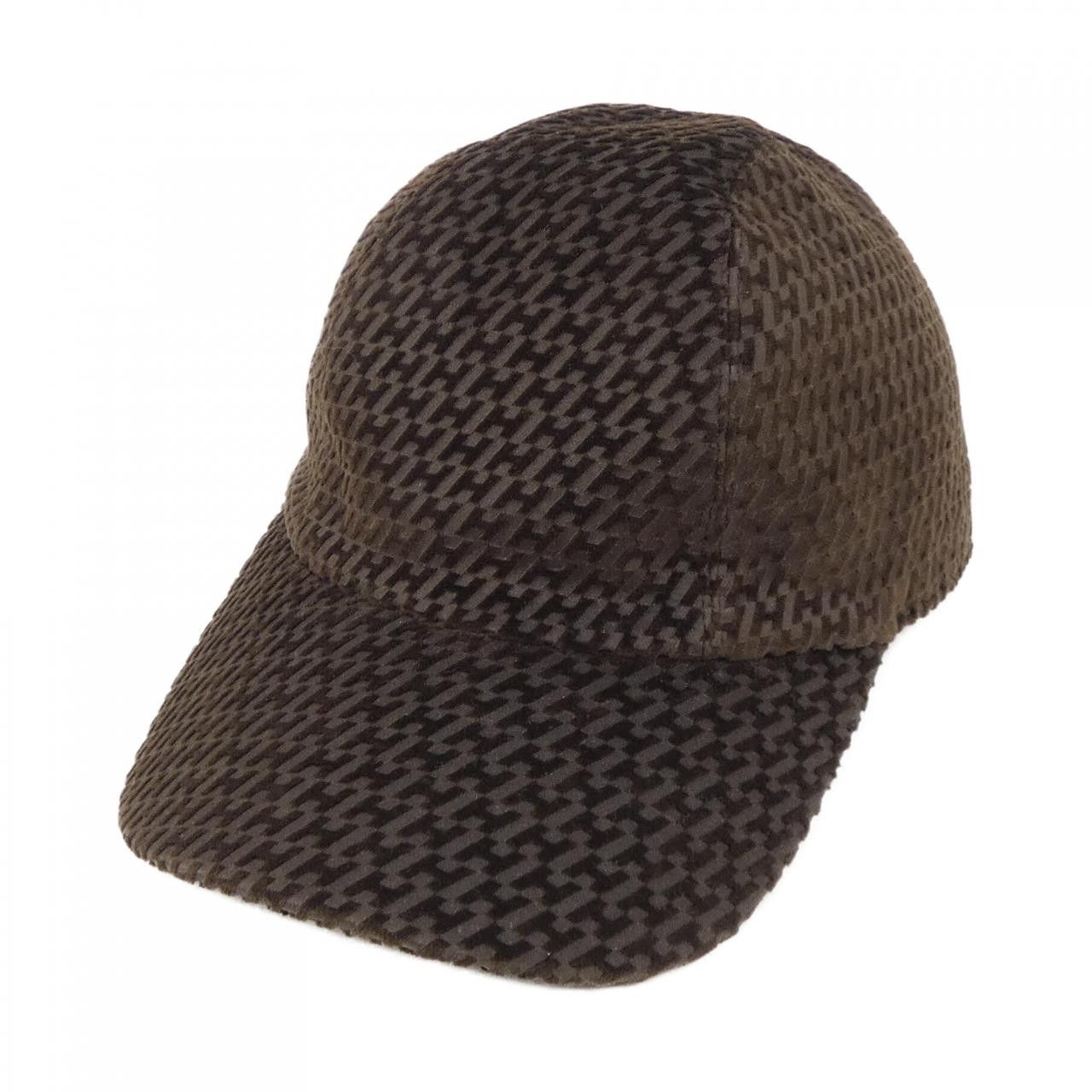 Hermes Hermes Hermes Velour Cap Textile Hats DUTY FREE for USA Size ONE SIZE - 1 Thumbnail