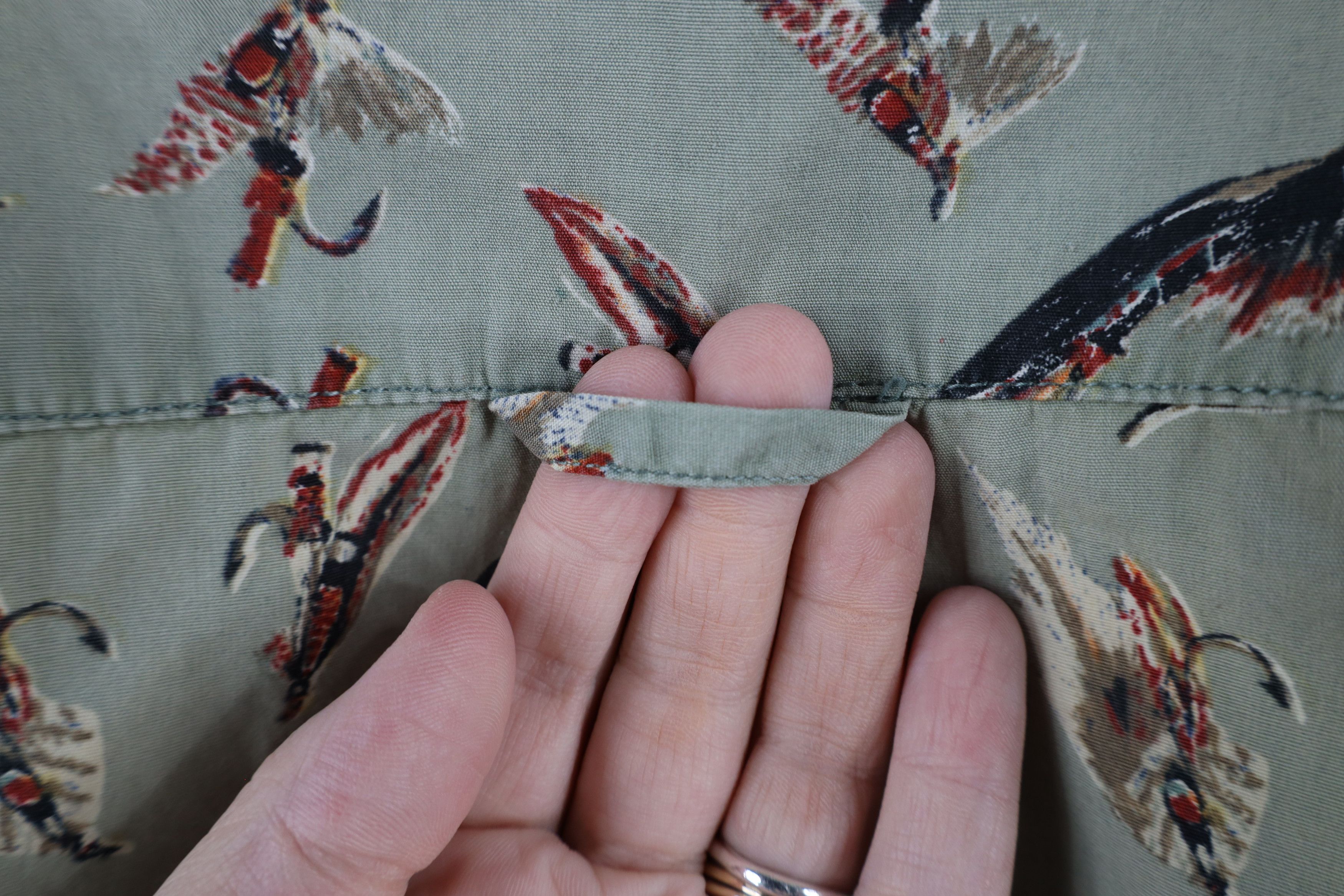 Columbia × Vintage Vintage 90s Columbia All Over Print Button Down Shirt Size US XL / EU 56 / 4 - 12 Thumbnail