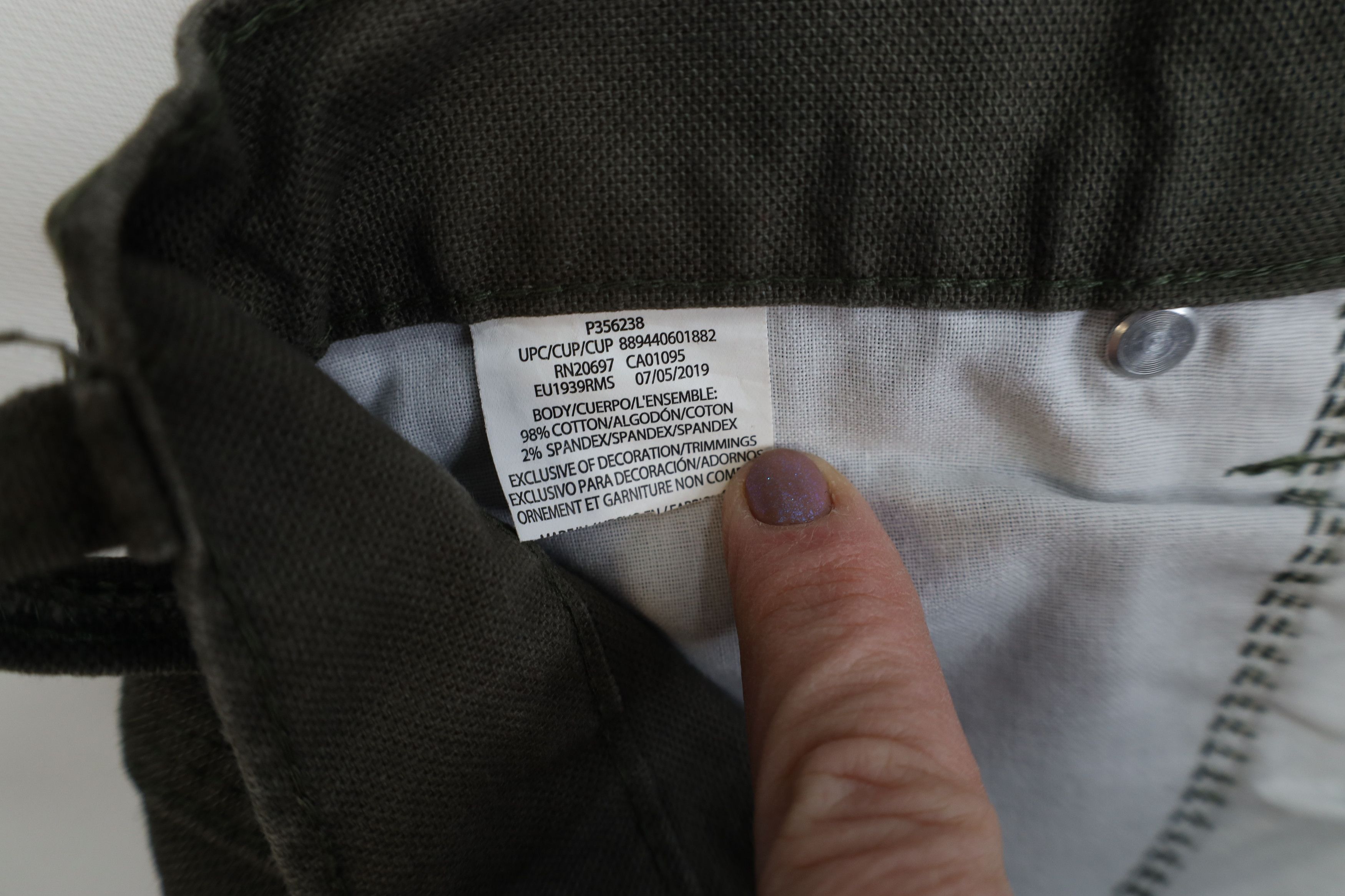 Dickies AS IS Vintage Y2K Dickies Off Wide Leg Dungaree Pants Green Size US 34 / EU 50 - 7 Thumbnail
