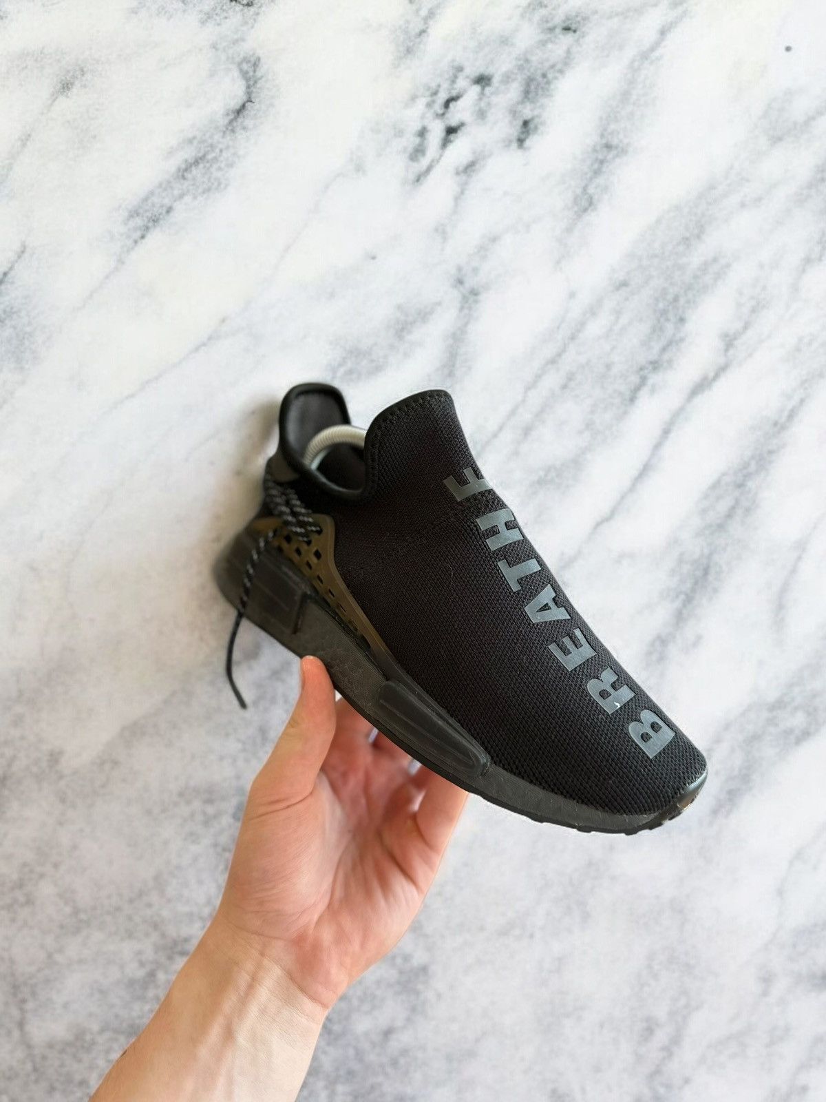Adidas × Pharrell Adidas humanrace black x Pharrell wiliams Size US 6.5 / IT 36.5 - 1 Thumbnail