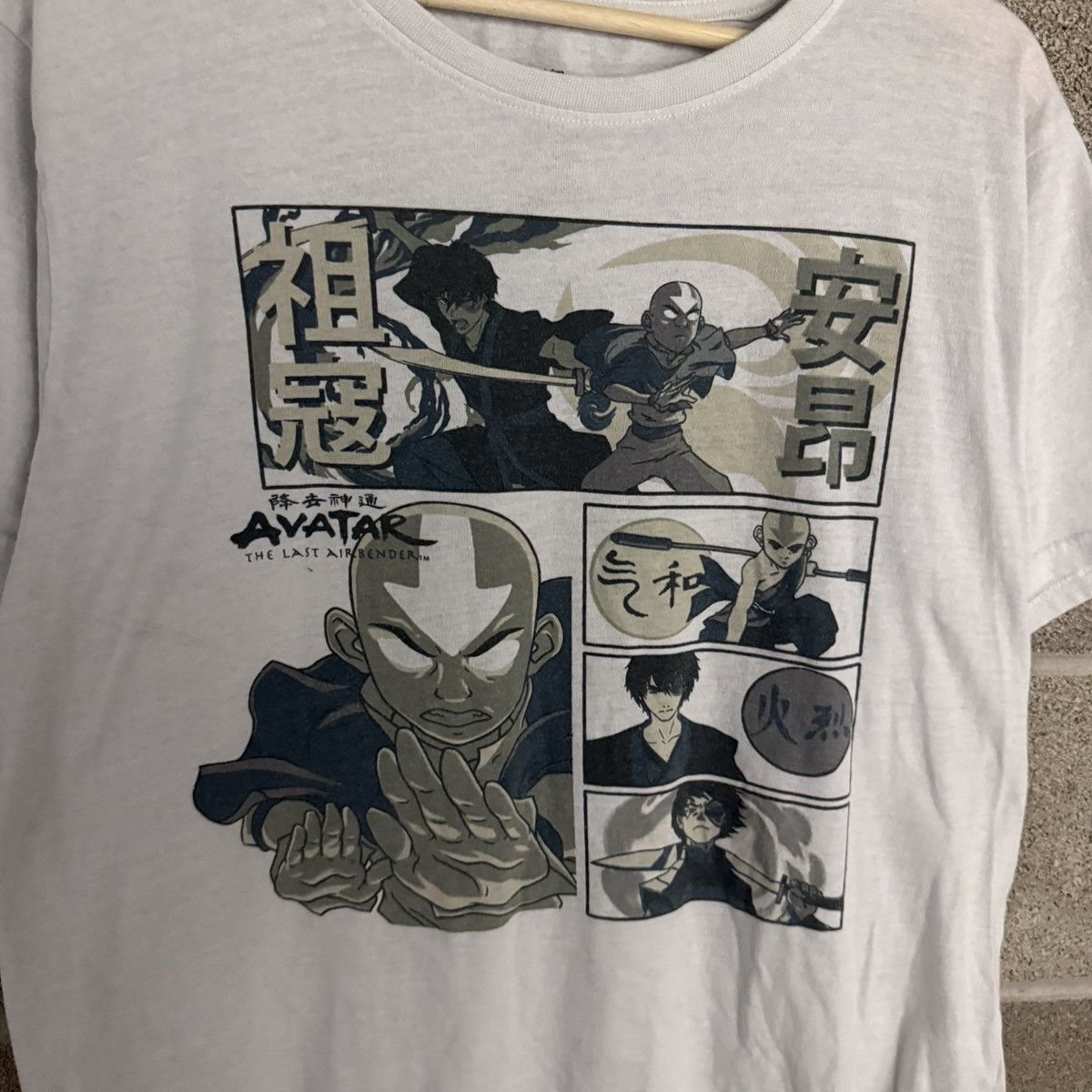 Other Avatar The Last Airbender Aang White Graphic Tee Mens XL Size US XL / EU 56 / 4 - 3 Thumbnail