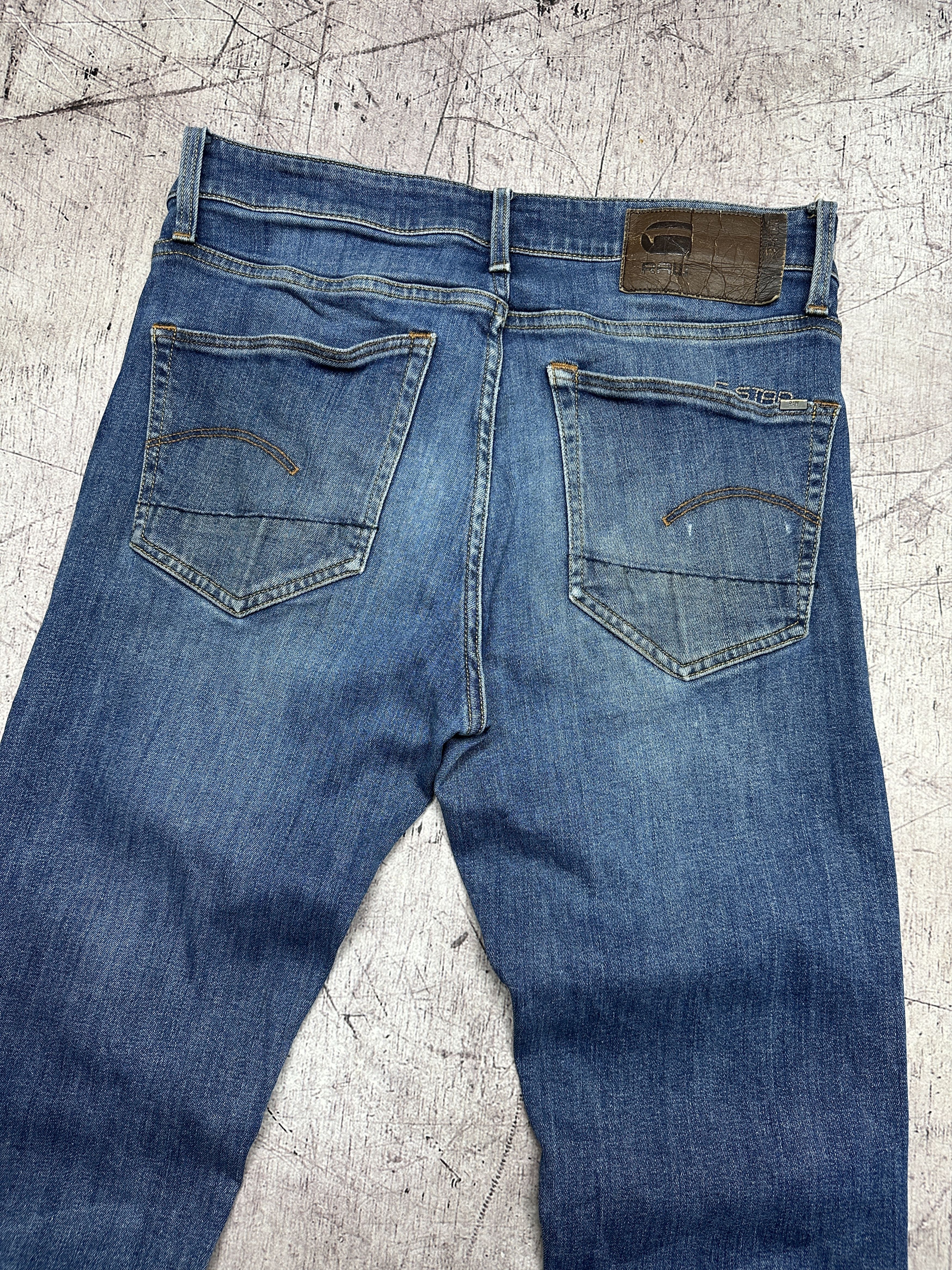 G-Star G Star Raw Mens 3301 Slim Denim Pants Jeans Size US 30 / EU 46 - 7 Thumbnail
