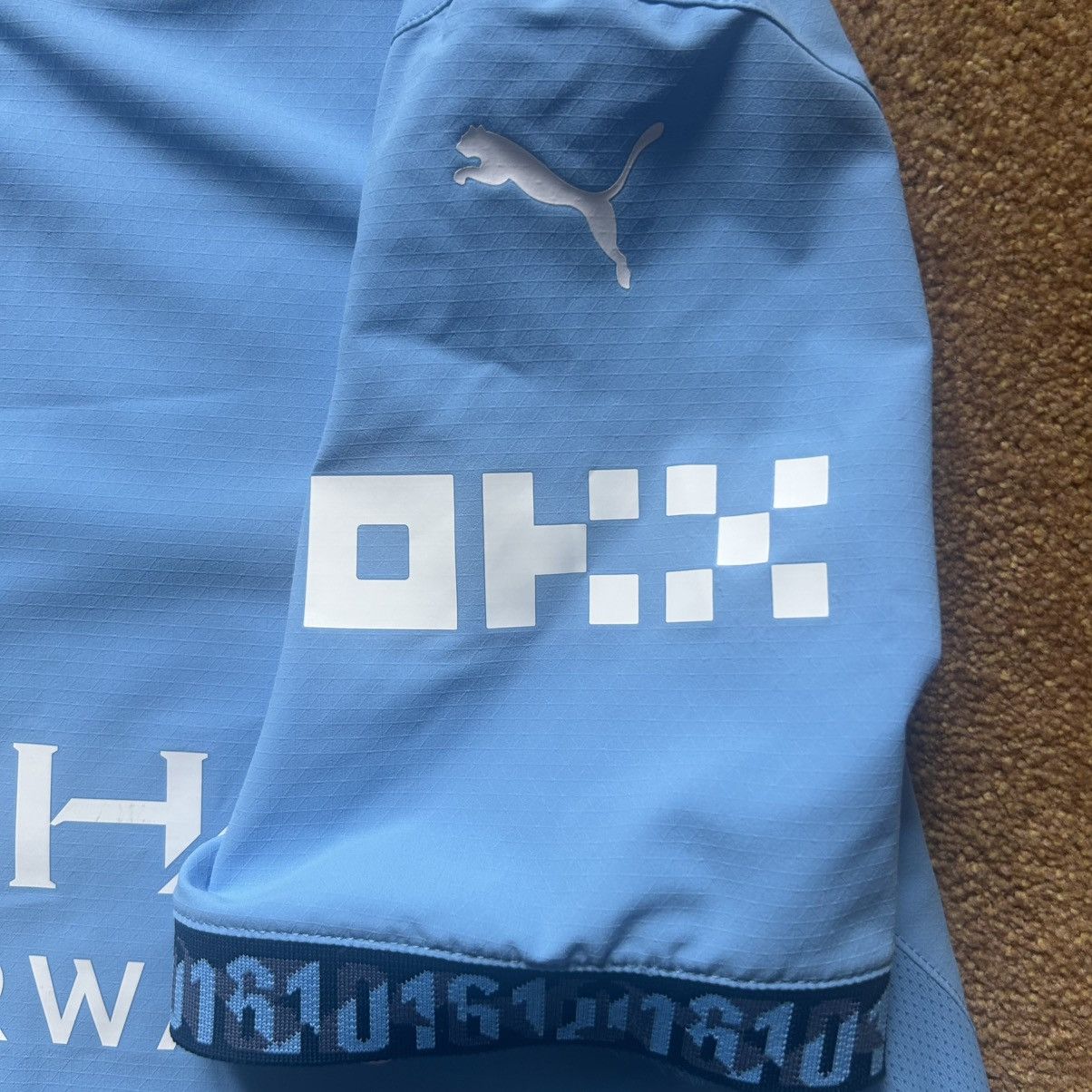 Puma Manchester ctity 2024/25 home jersey #7 marmoush Size US XXL / EU 58 / 5 - 9 Thumbnail