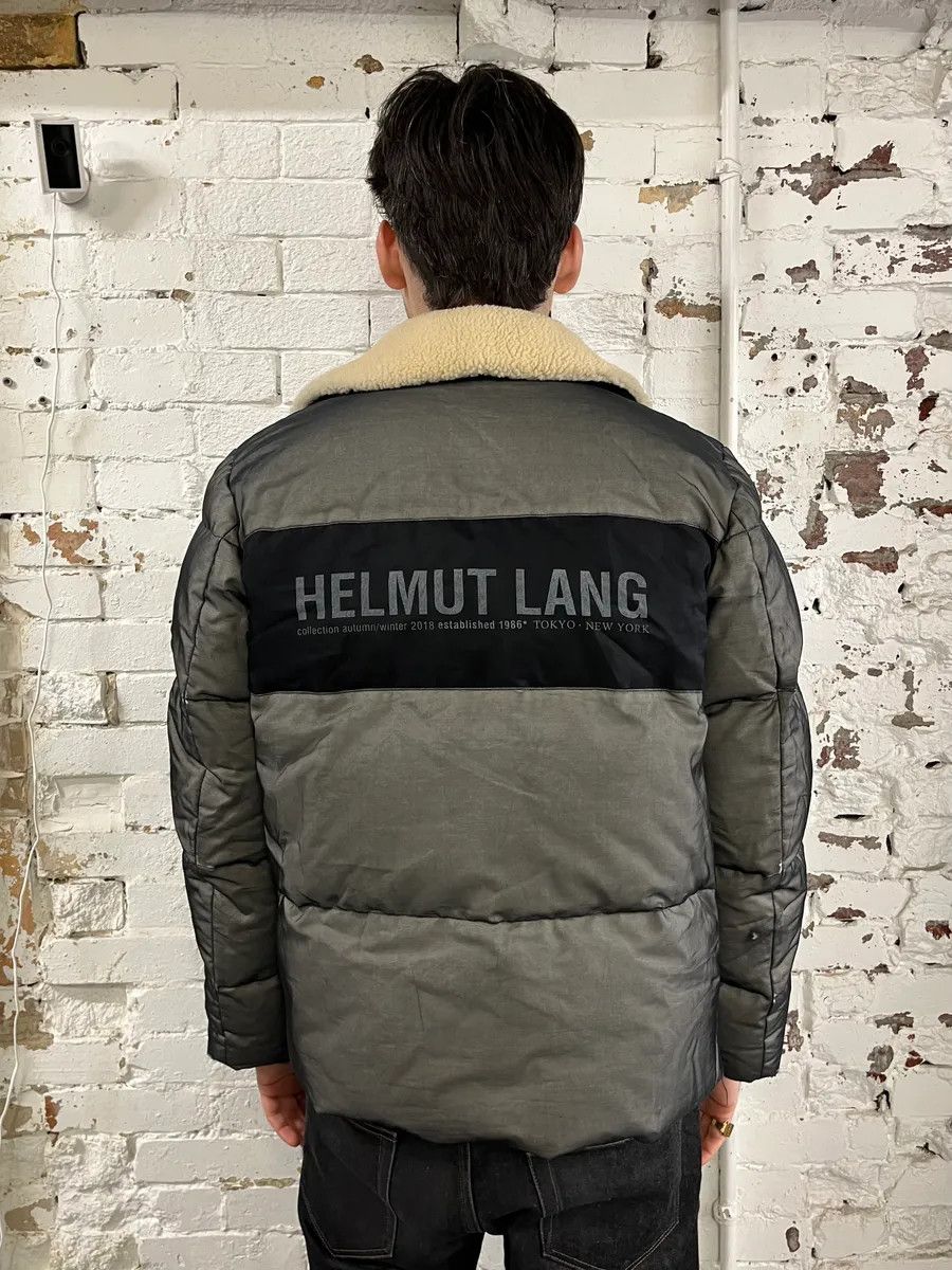 Helmut Lang AW2018 Helmut Lang Astro Grey Net Puffer Jacket Size US M / EU 48-50 / 2 - 3 Thumbnail