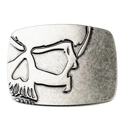 Other Skull Skeleton Buckle Belt Size ONE SIZE - 1 Thumbnail