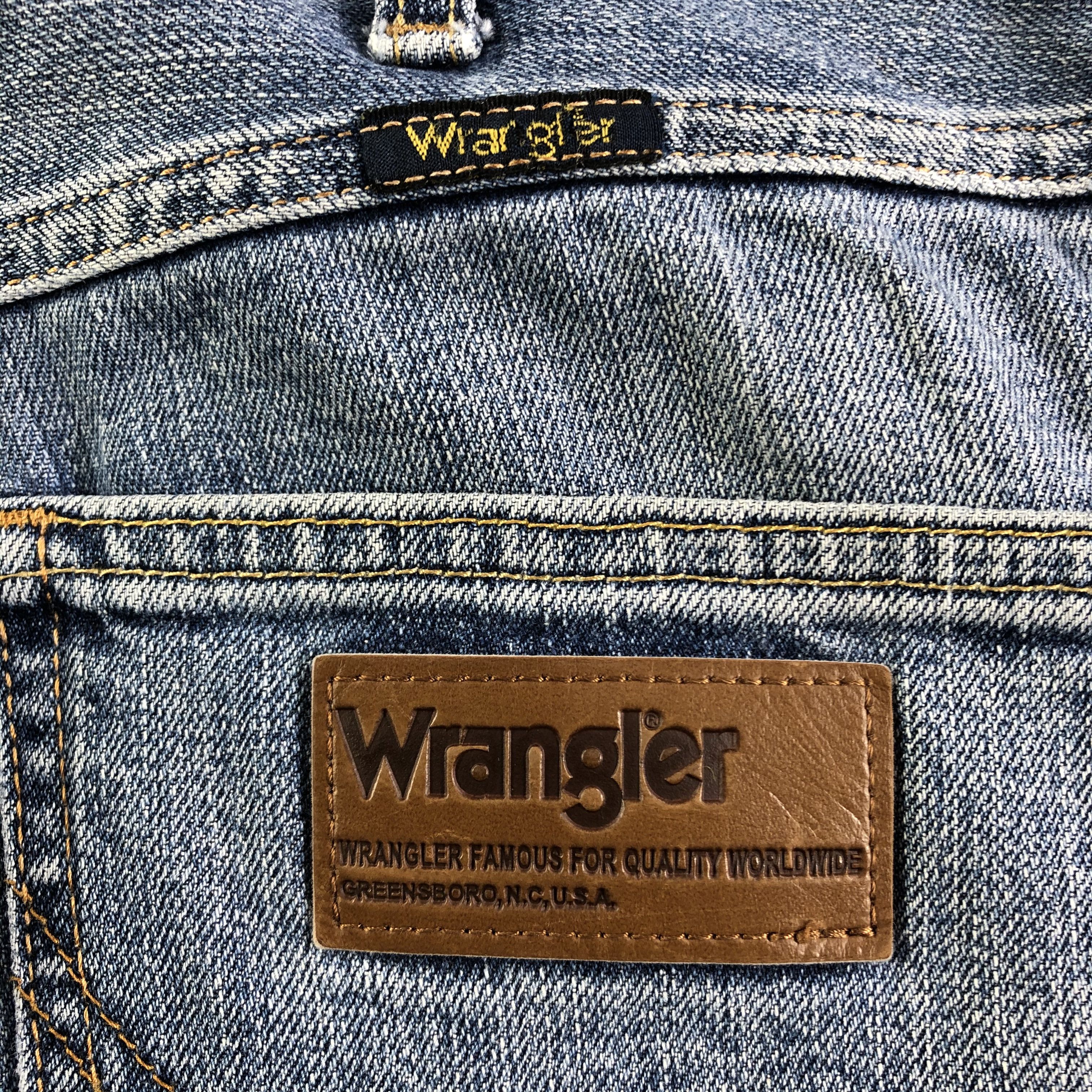 Vintage × Wrangler Vintage Blue Wash Wrangler Jeans-JM3272 Size US 34 / EU 50 - 5 Thumbnail