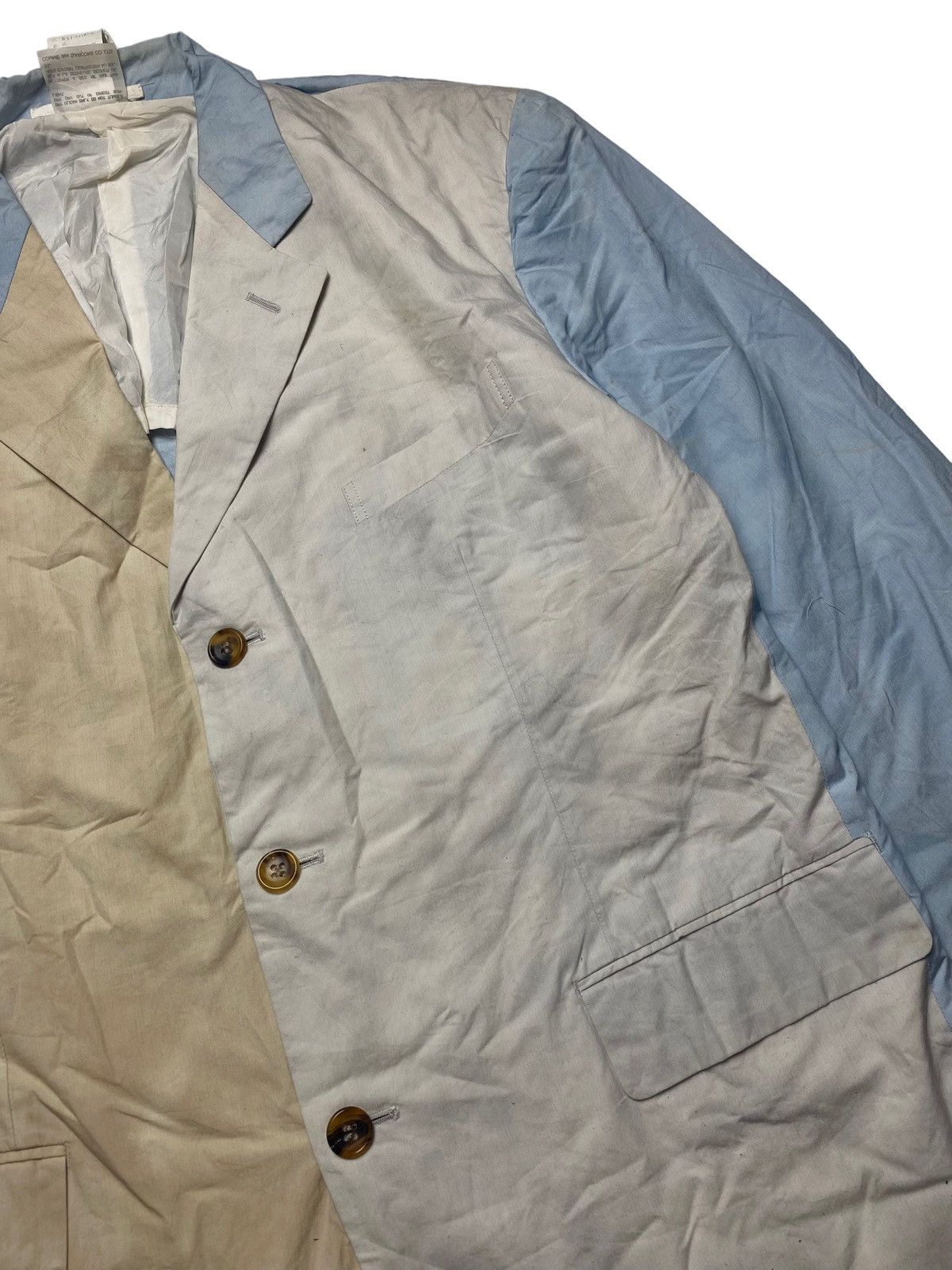 Comme des Garcons Homme Plus AW 1989/1990 CDGHP+ Archive Two Tone Blazer Size US L / EU 52-54 / 3 - 10 Thumbnail