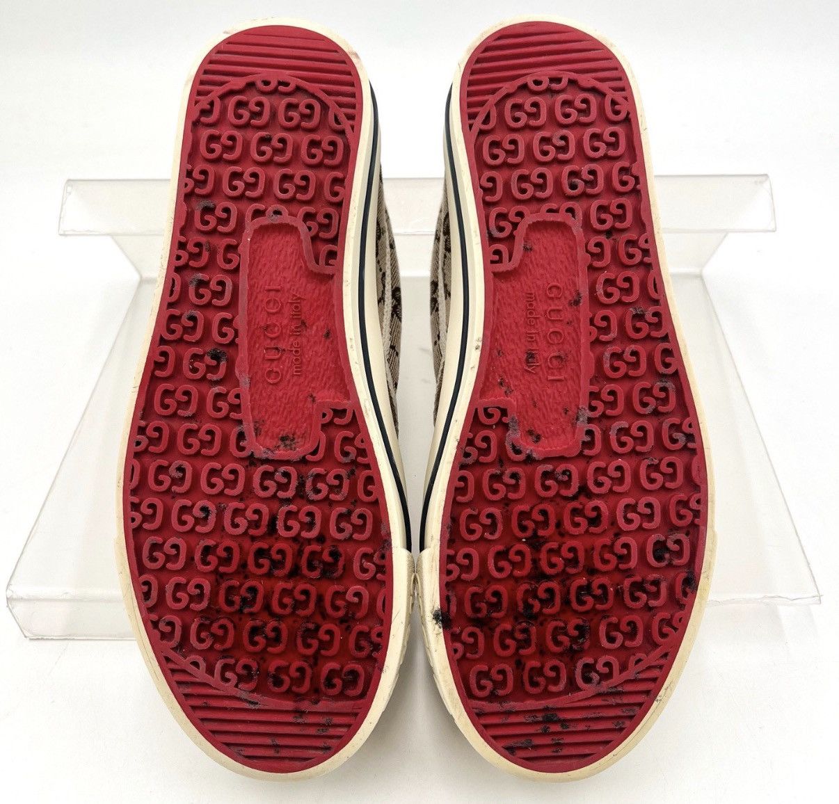 Gucci GUCCI Canvas Platform Low-Top Sneakers K12 Size US 6 / IT 36 - 7 Thumbnail