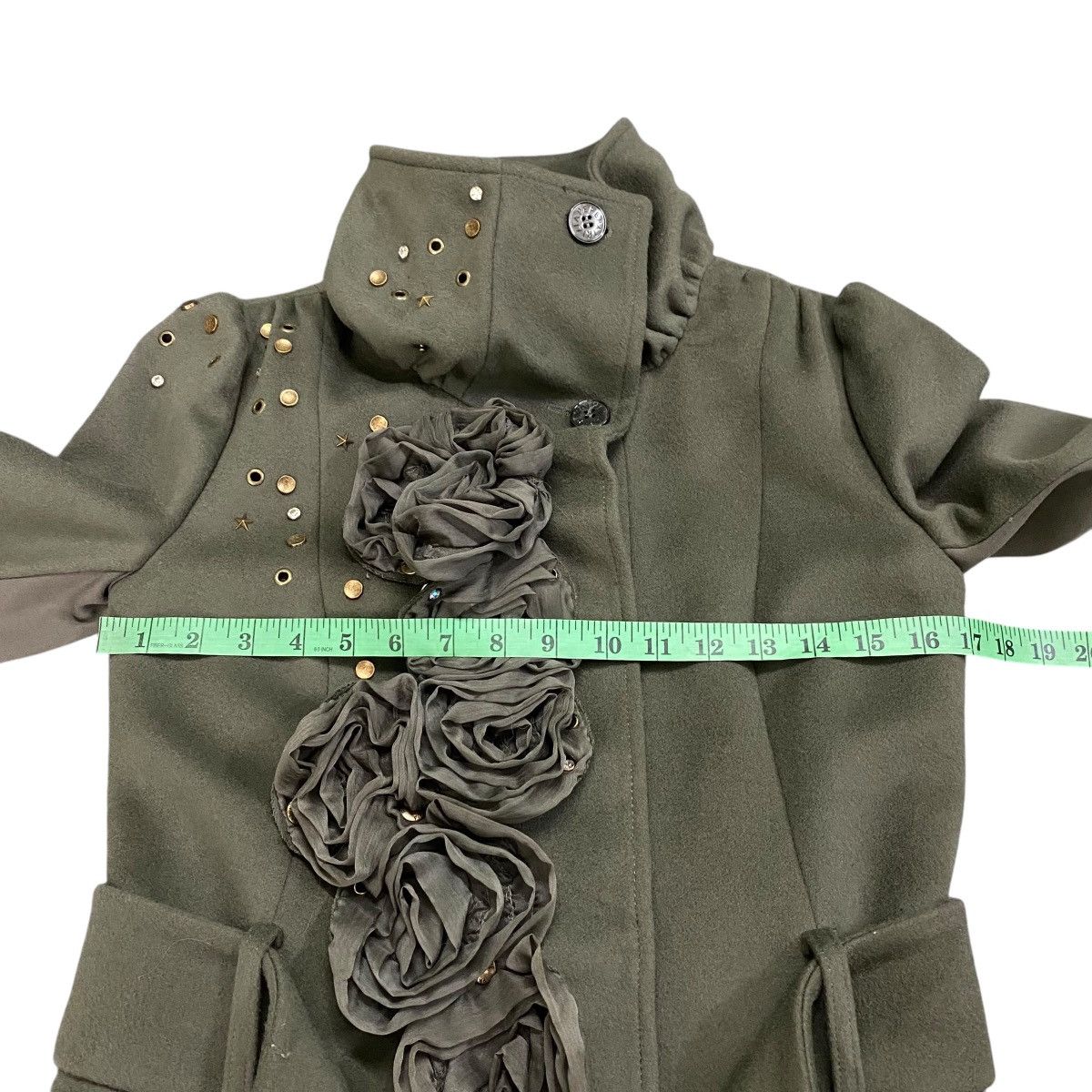 Patrizia Pepe Patrizia Pepe Firenze Cappotto/Coat Green Lane Colour Size M / US 6-8 / IT 42-44 - 16 Thumbnail