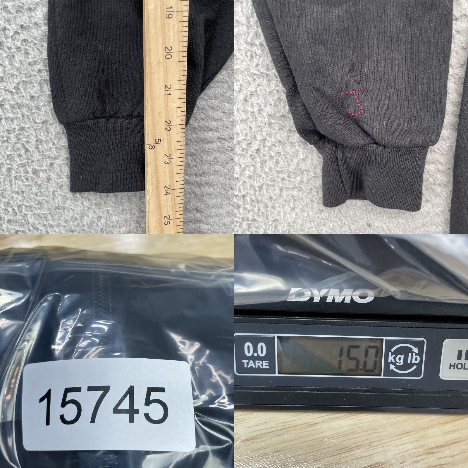 Fruit Of The Loom Fruit of the Loom 49ers Hoodie Medium Football Sportswear Athletic Gym Training Shirt Mens Black Size US M / EU 48-50 / 2 - 8 Thumbnail