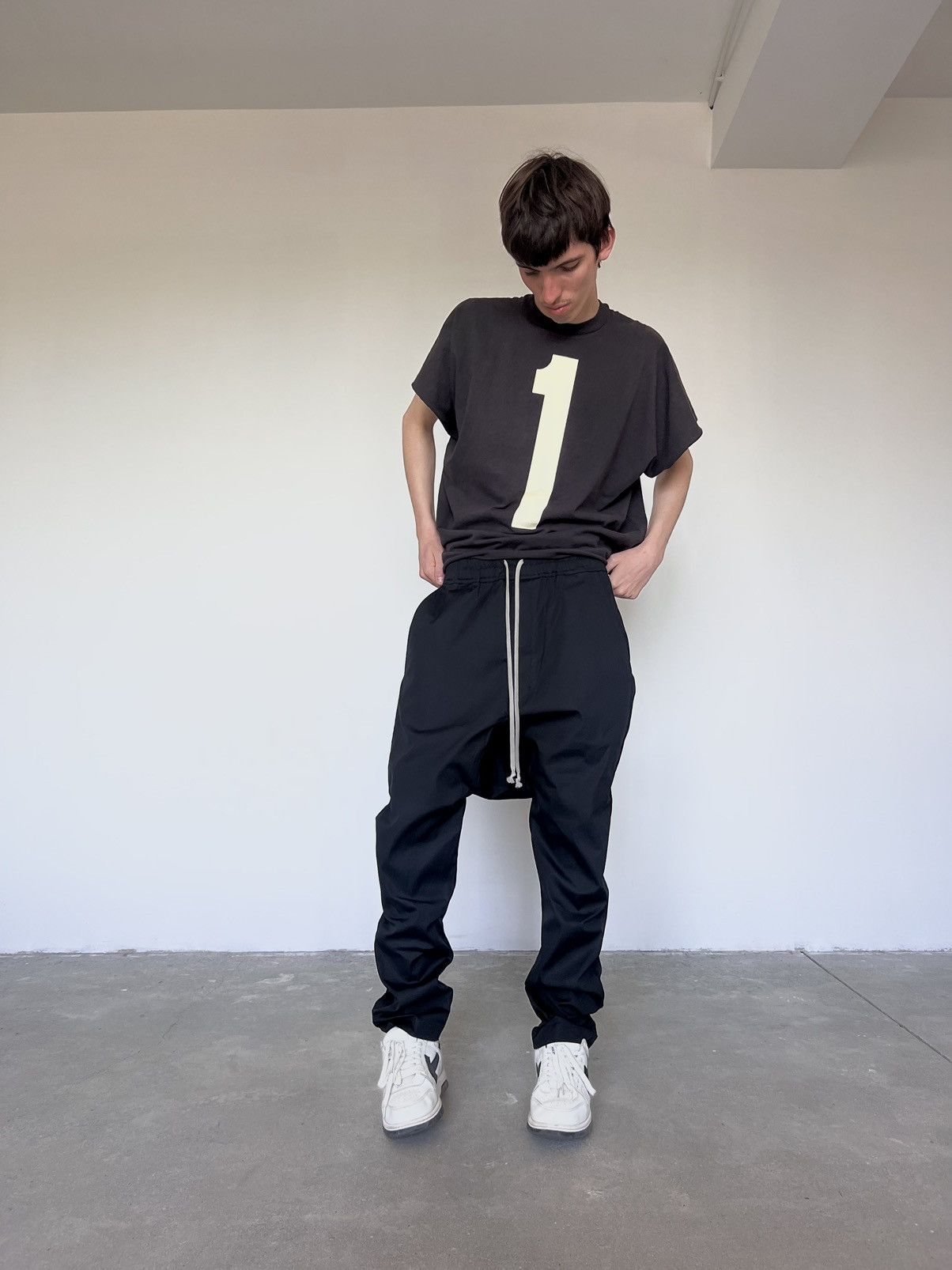 Rick Owens SS24 Lido cotton pants