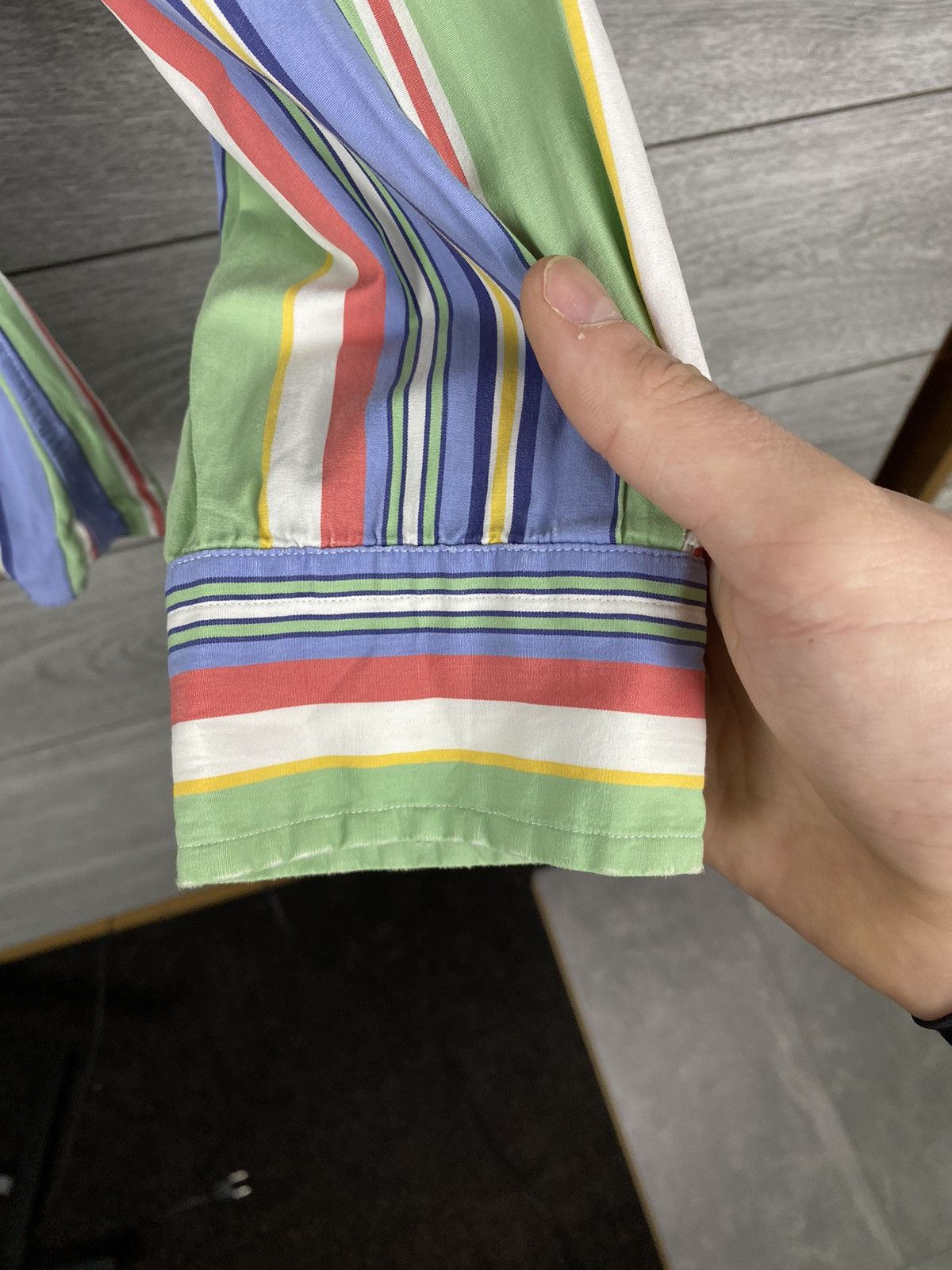 Polo Ralph Lauren Mens Vintage Polo Ralph Lauren Striped Shirt Button Up Size US M / EU 48-50 / 2 - 14 Thumbnail