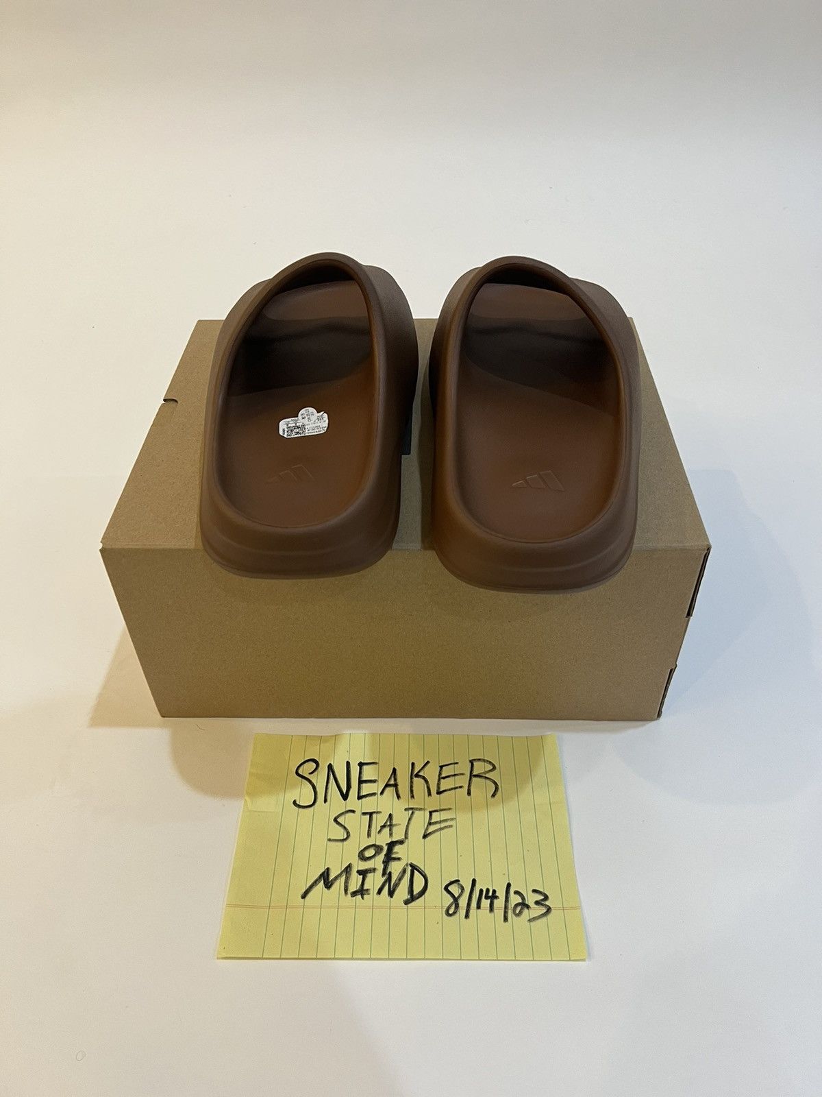 Adidas × Kanye West BRAND NEW YEEZY SLIDE FLAX SIZE 9 IN HAND FAST SHIPPING!! Size US 9 / EU 42 - 4 Thumbnail