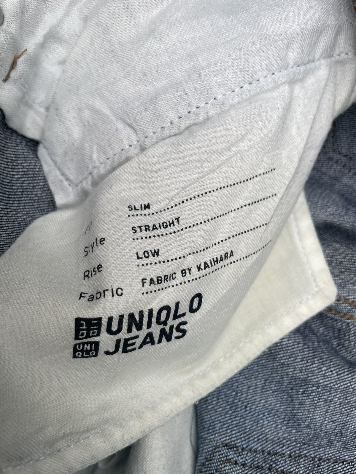 Japanese Brand × Uniqlo Uniqlo Kaihara Selvedge Denim Size US 37 - 15 Thumbnail