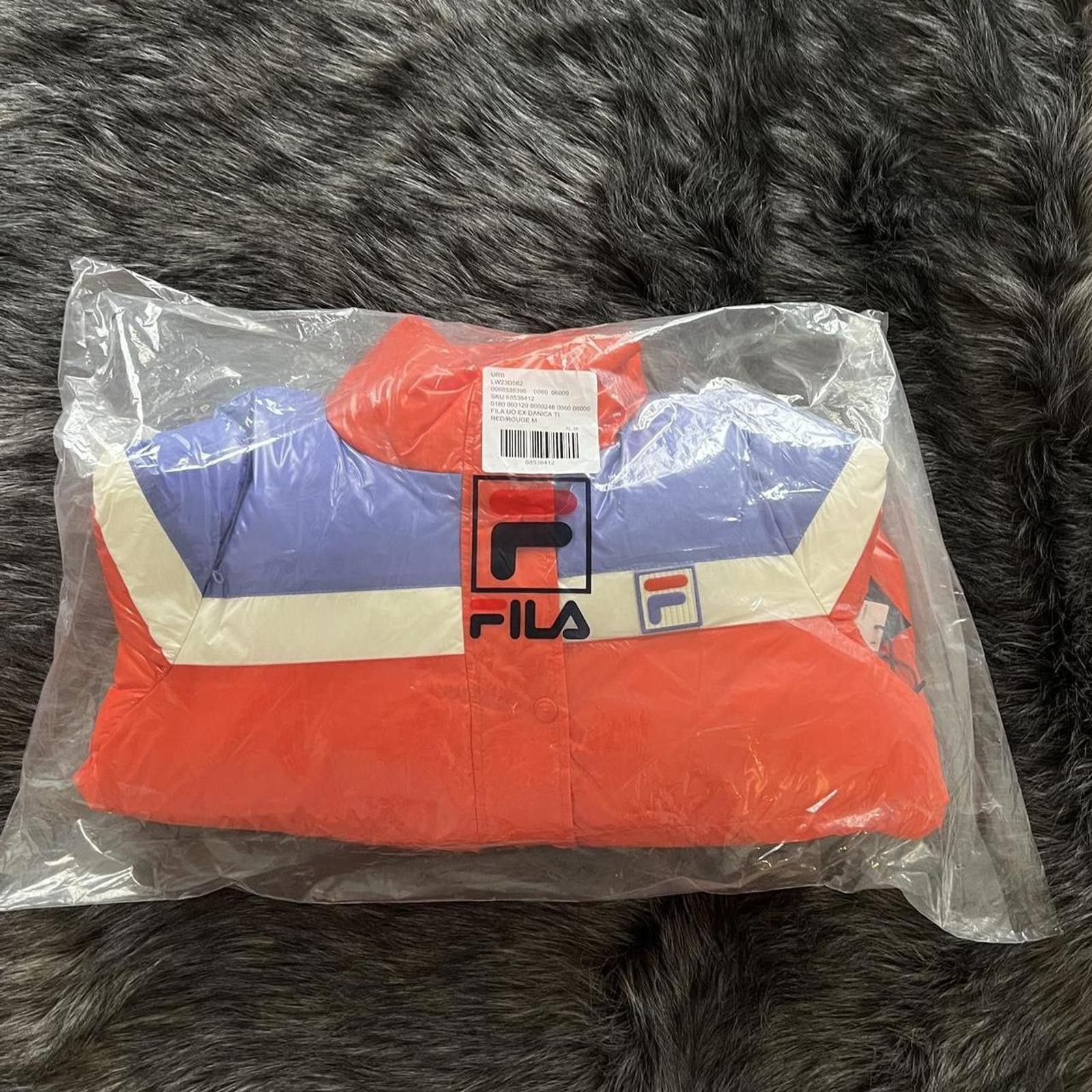 Fila Fila Women's Red and White Coat Size M / US 6-8 / IT 42-44 - 2 Thumbnail