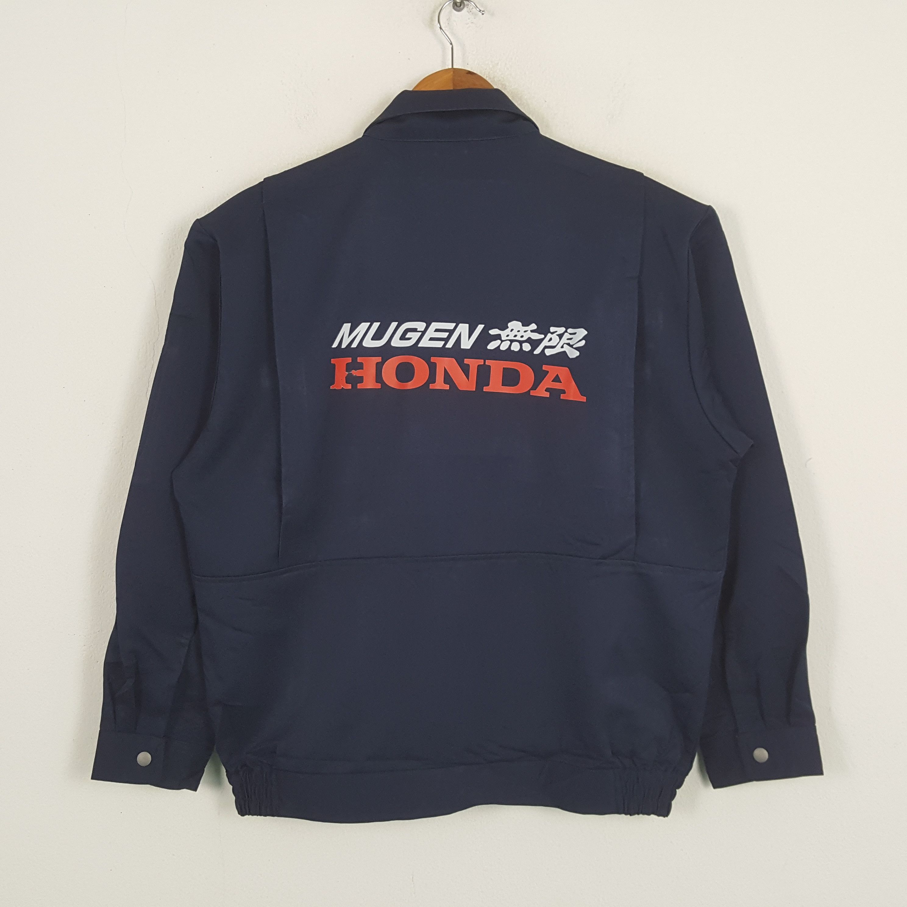 Japanese Brand × Vintage Vintage MUGEN HONDA Japanese Racing Team Custom Jacket Size US L / EU 52-54 / 3 - 1 Thumbnail