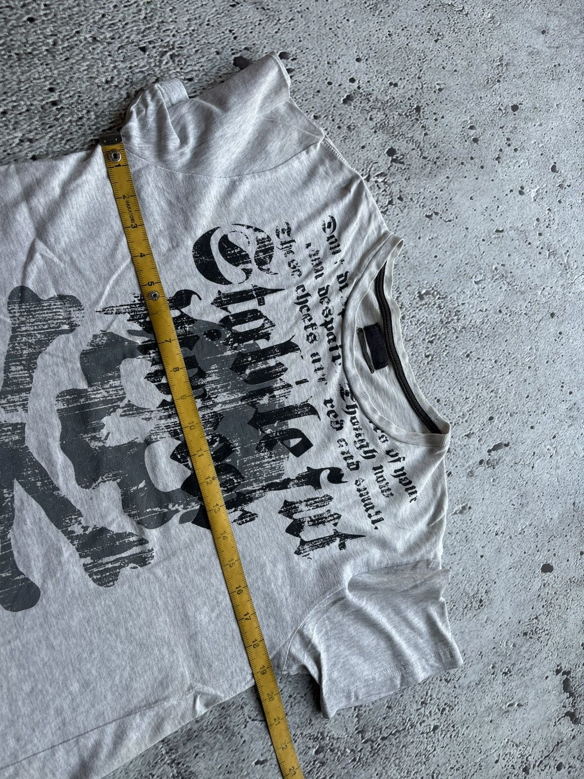 Hysteric Glamour Y2k Stabile fut skull Ifsix punk style Tshirt Size US M / EU 48-50 / 2 - 5 Thumbnail