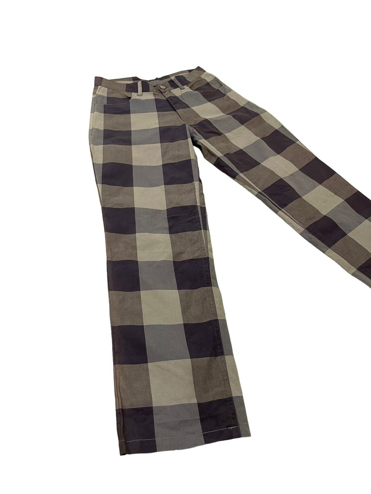Japanese Brand Check Pant Parashuto Japan Thin Regular 6🟦7 Size US 28 / EU 44 - 9 Thumbnail