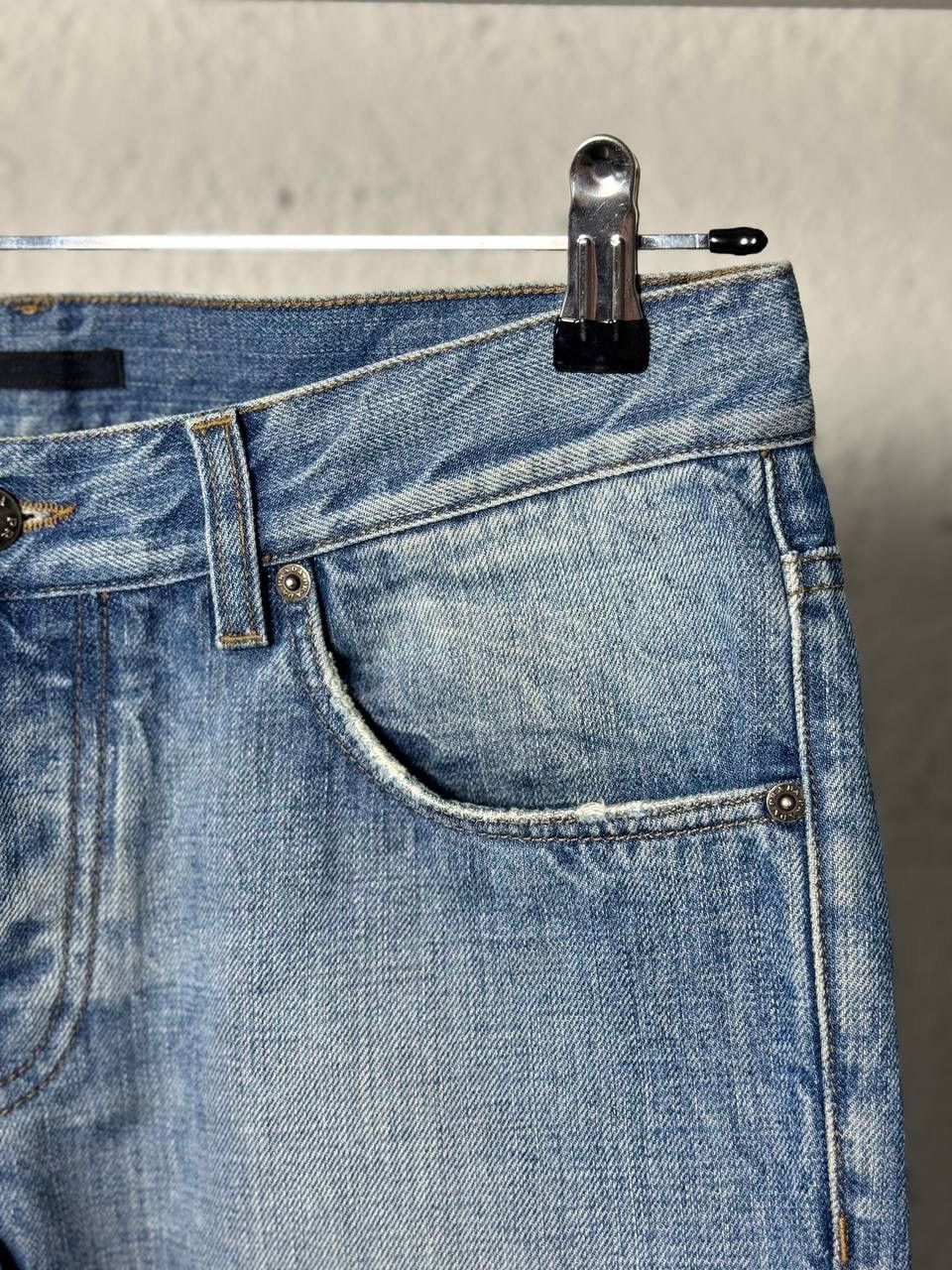 Prada Prada Blue Washed Denim Jeans Size US 31 - 12 Thumbnail