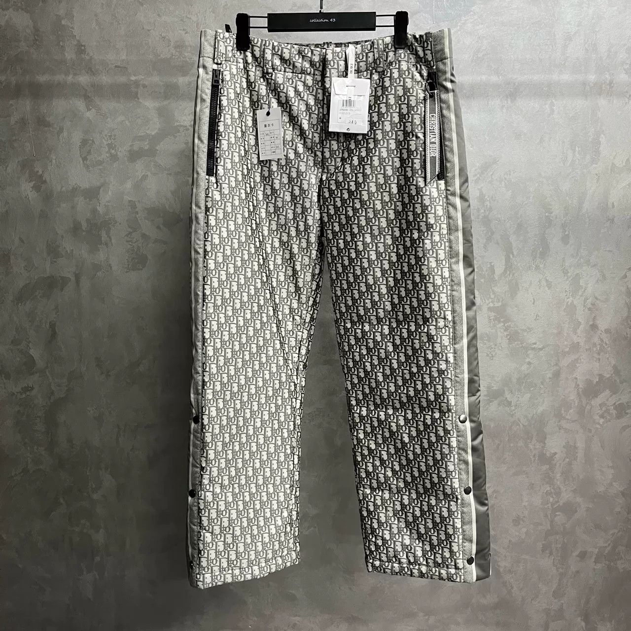 Dior Dior Retro Graphic Gray Pants 34 Women Size 34" / US 12 / IT 48 - 1 Thumbnail