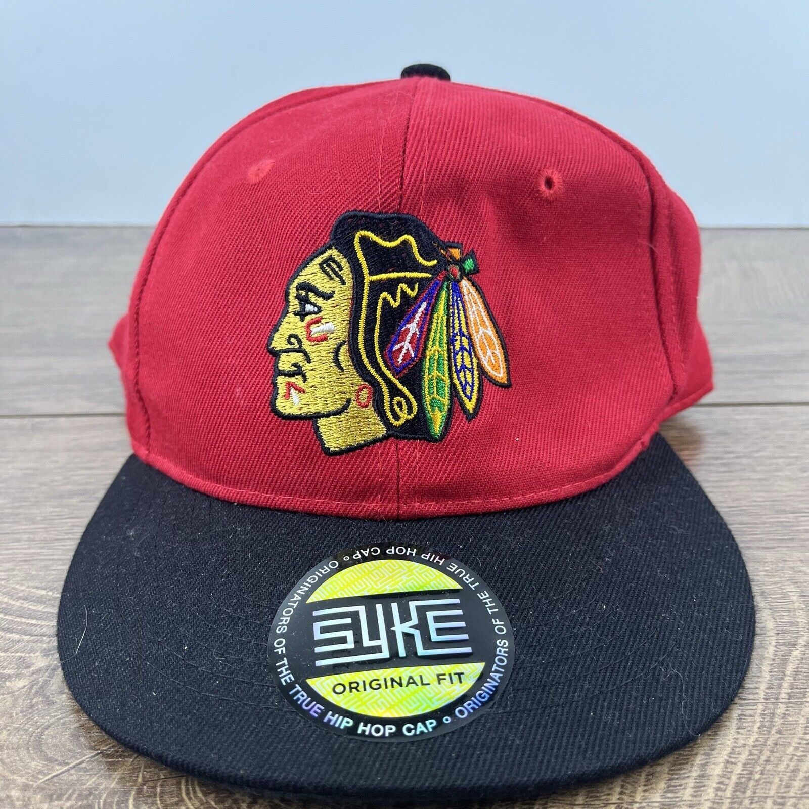 Other Chicago Blackhawks NHL Hat Snapback Red Hat Adjustable Hat R Size ONE SIZE - 4 Thumbnail