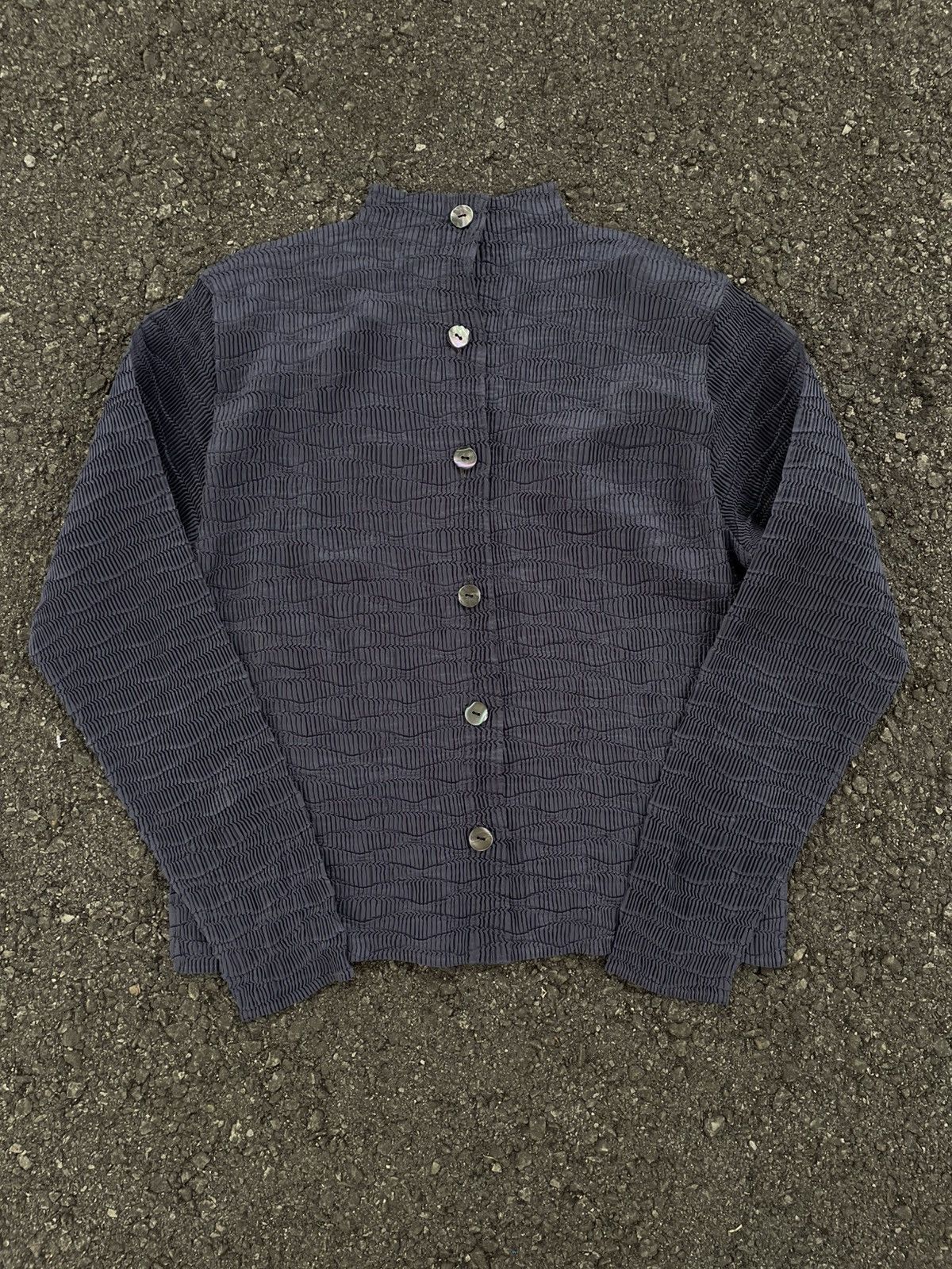 Pleated Long Sleeve