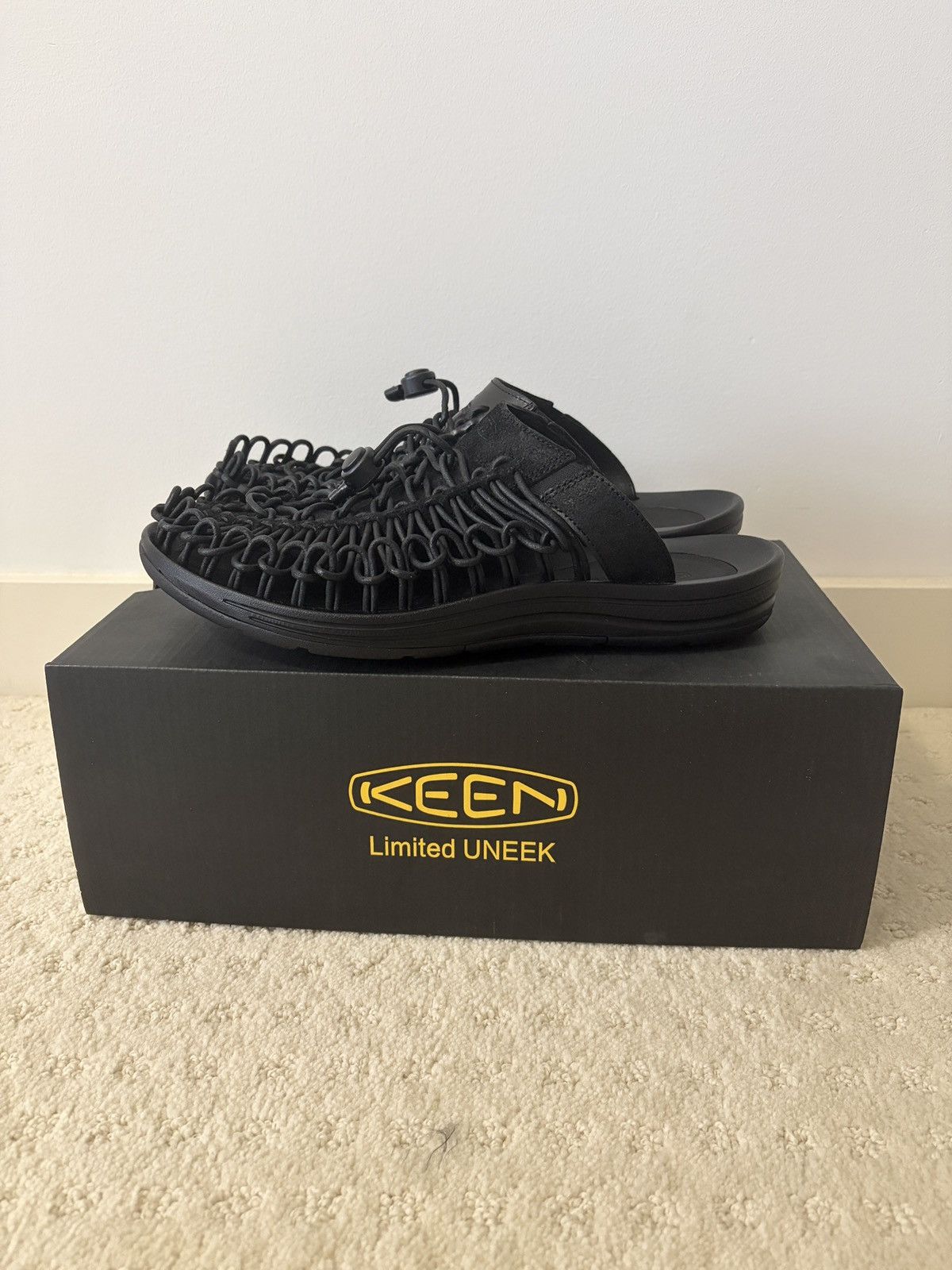 Engineered Garments Keen x Engineered Garments Leather Uneek Slides Size US 9 / EU 42 - 1 Thumbnail