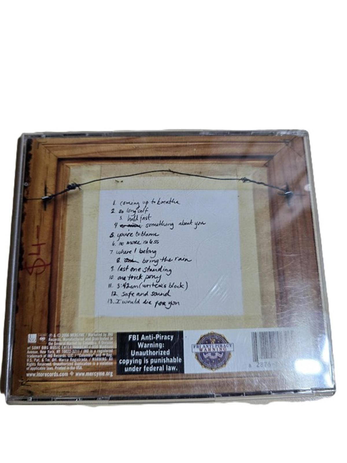 Other Coming Up to Breathe by MercyMe (2006, CD) Size ONE SIZE - 2 Thumbnail