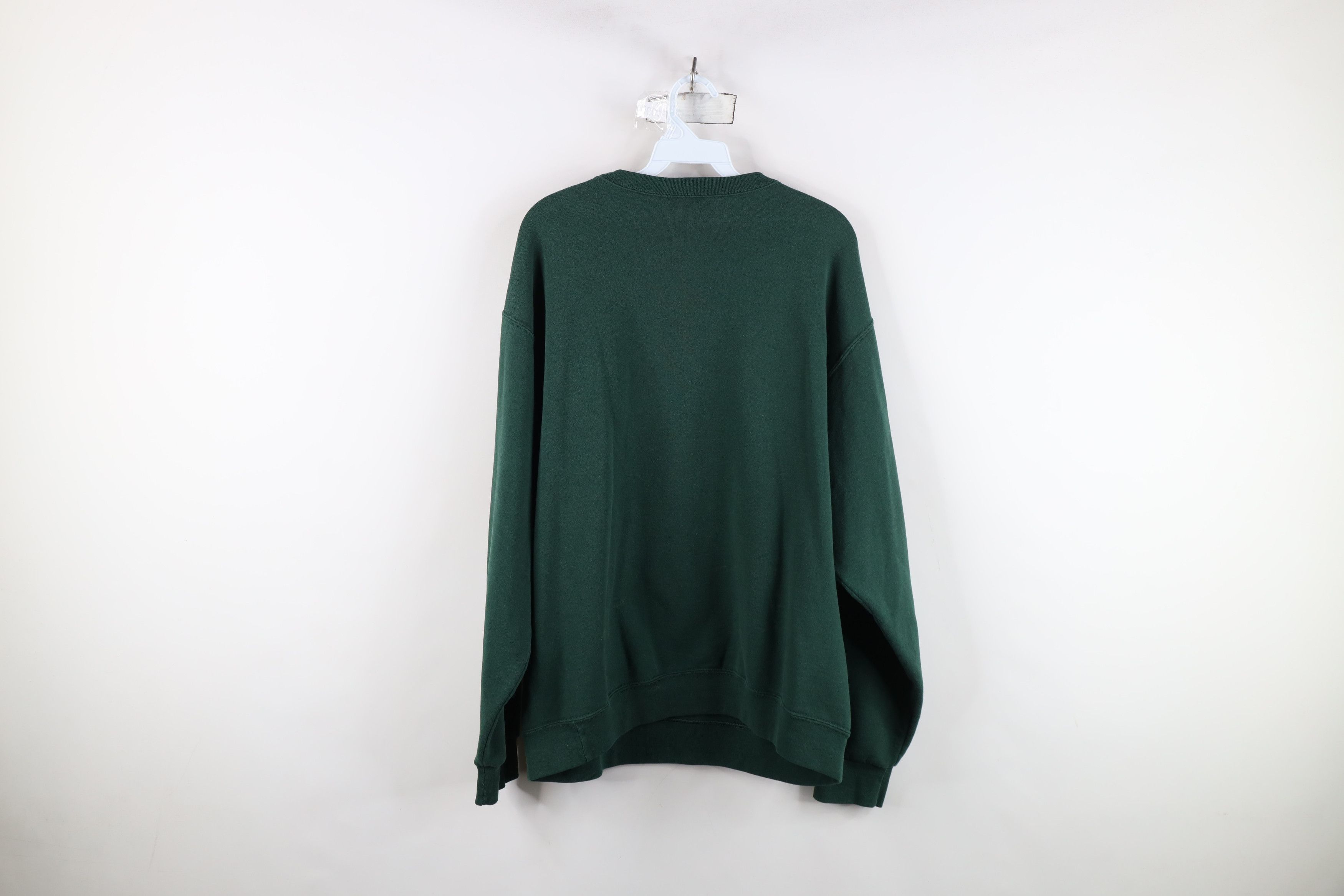 Vintage Vintage 90s Michigan State University Crewneck Sweatshirt Size US XL / EU 56 / 4 - 12 Thumbnail