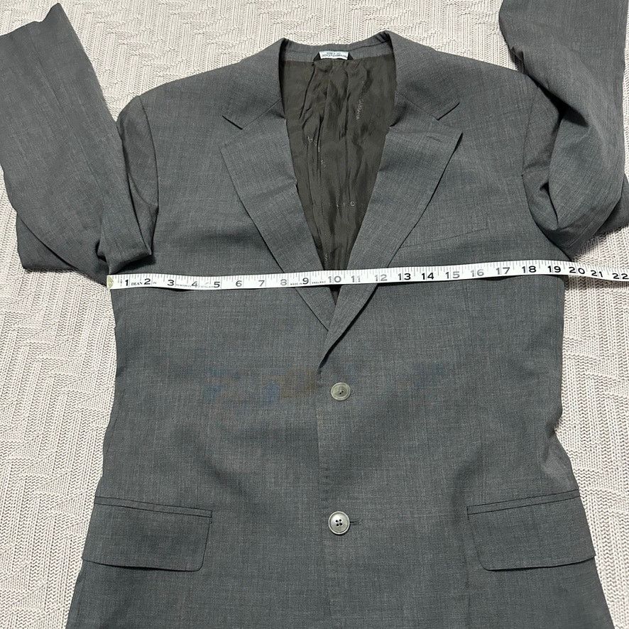 Dolce & Gabbana Dolce & Gabbana gray wool two button blazer size 38R Size 38R - 6 Thumbnail