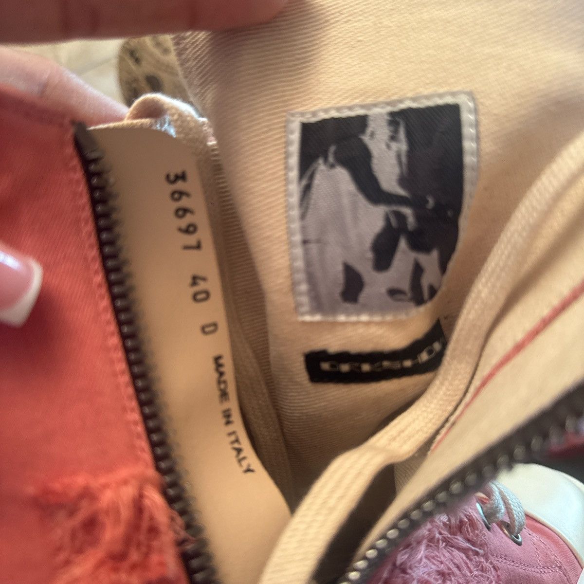 Rick Owens Pink Rick Owens drkshdw Size US 10 / IT 40 - 4 Thumbnail