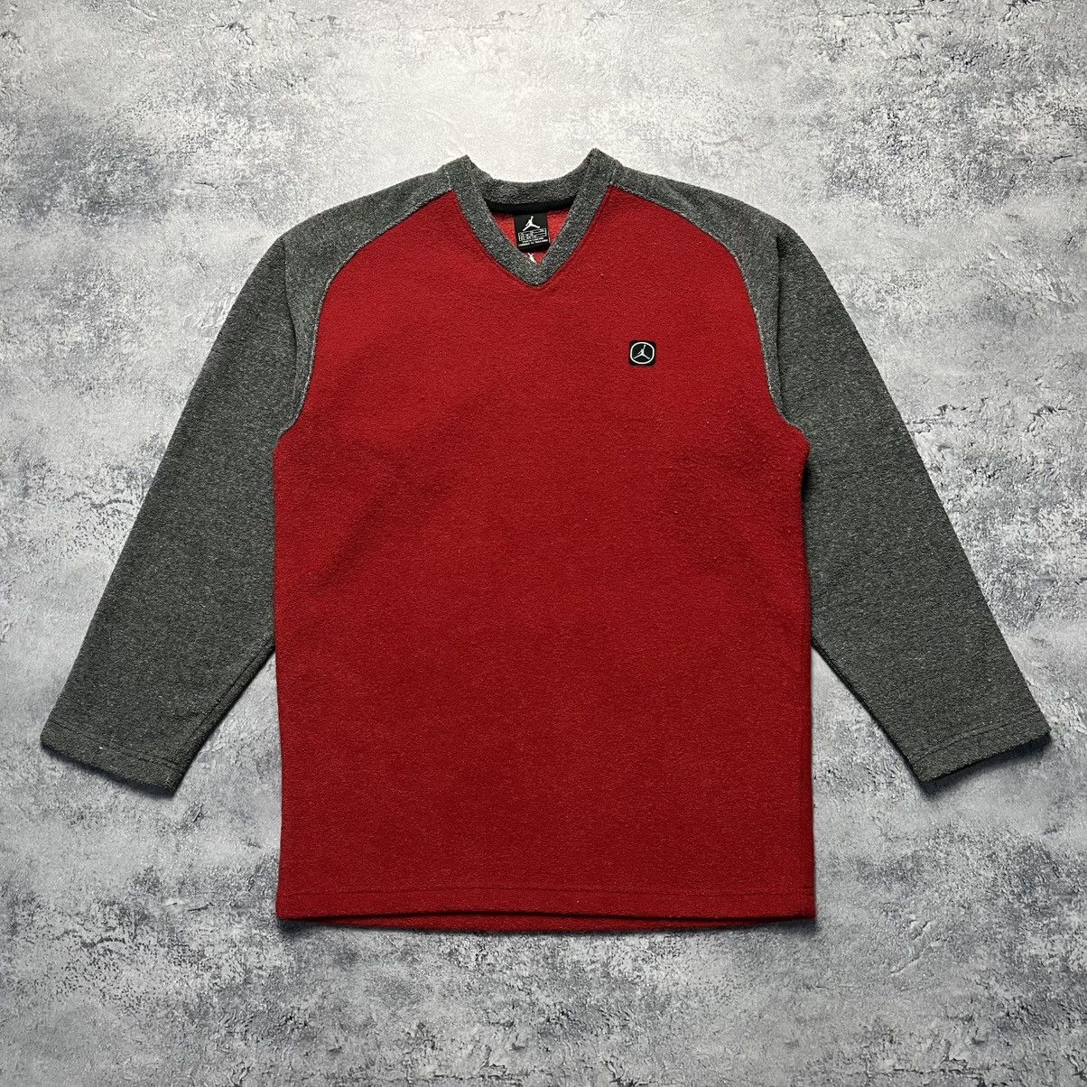 Jordan Brand Vintage Jordan Fleece Sweatshirt Streetwear Y2K Size US XL / EU 56 / 4 - 1 Thumbnail